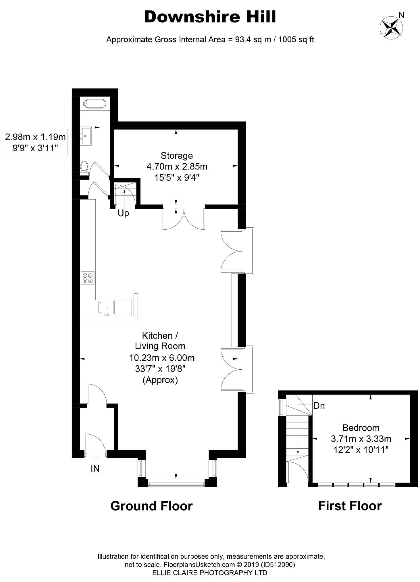 1 Bedrooms  to rent in Downshire Hill, Belsize Park, London NW3