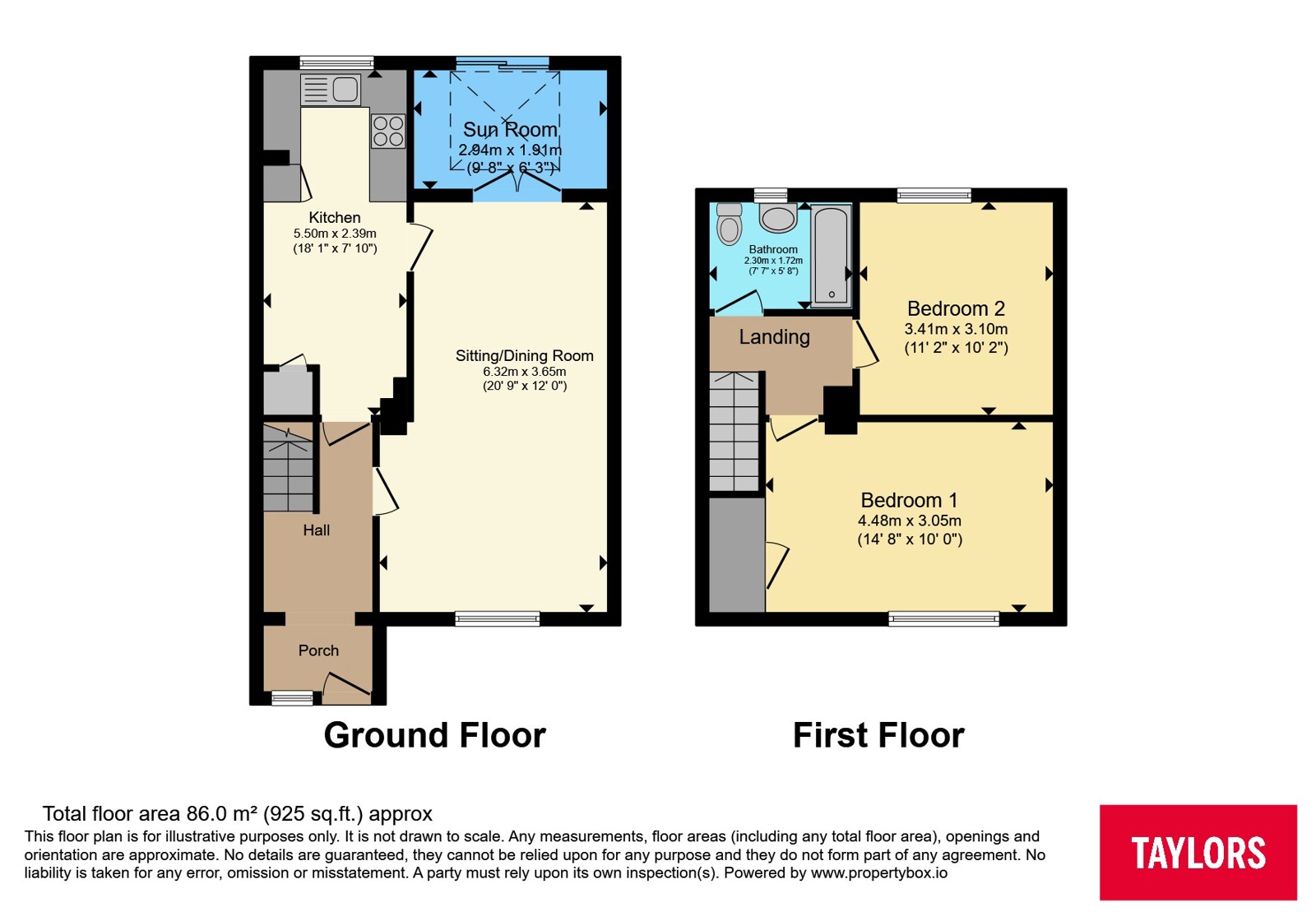 24, Maltfield Road, Oxford floorplan