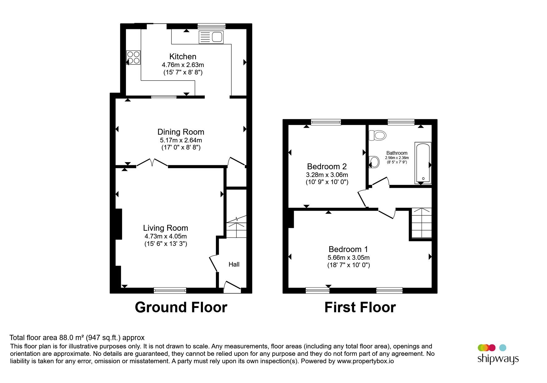 17, Ibberton Road, Birmingham floorplan