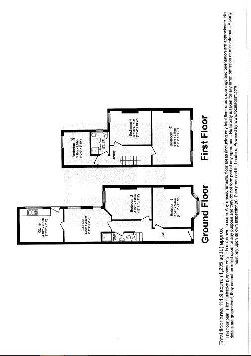 Room 3, 97, Ermine Road, Cheshire floorplan