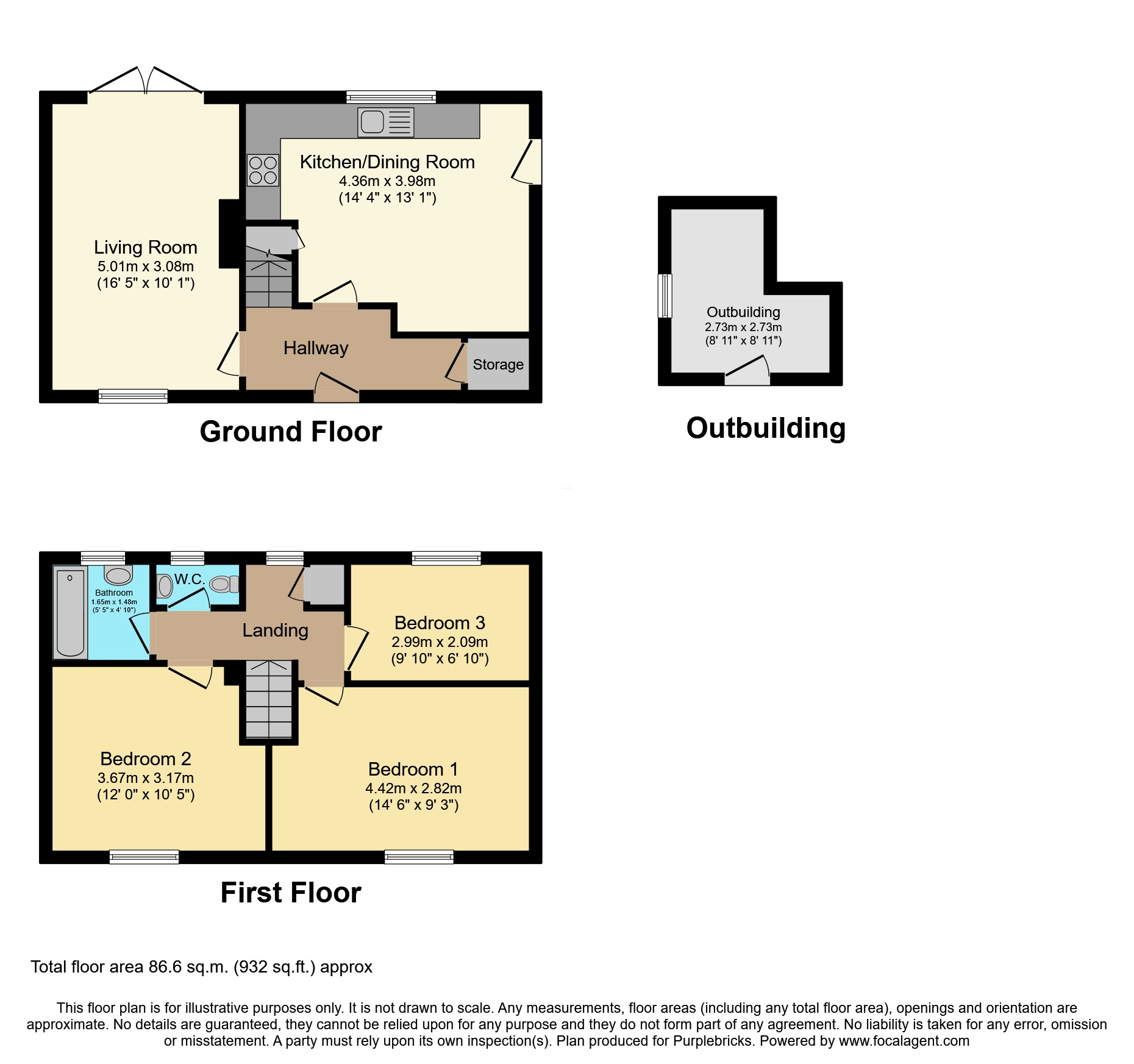 35, Bendy Bow - Oaksey, Malmesbury floorplan