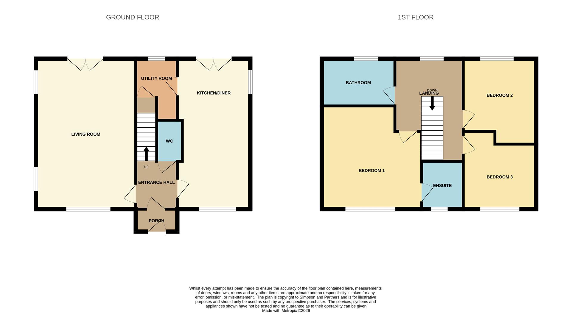 23, Castle Mews, Wellingborough floorplan