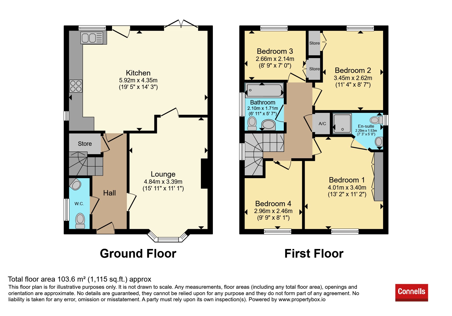 4, Dittander Close, Bicester floorplan