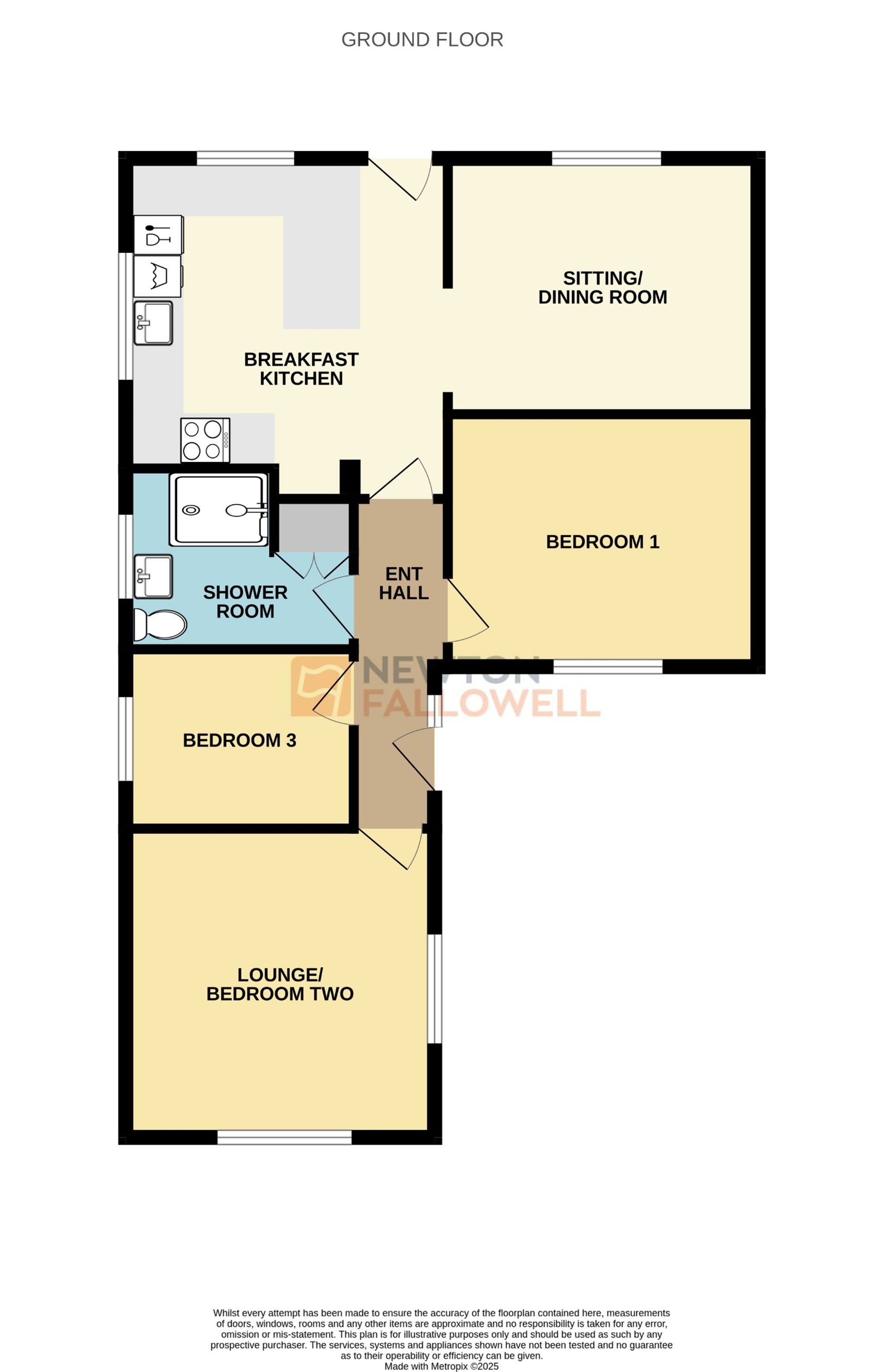 41 Village Way, Newark floorplan
