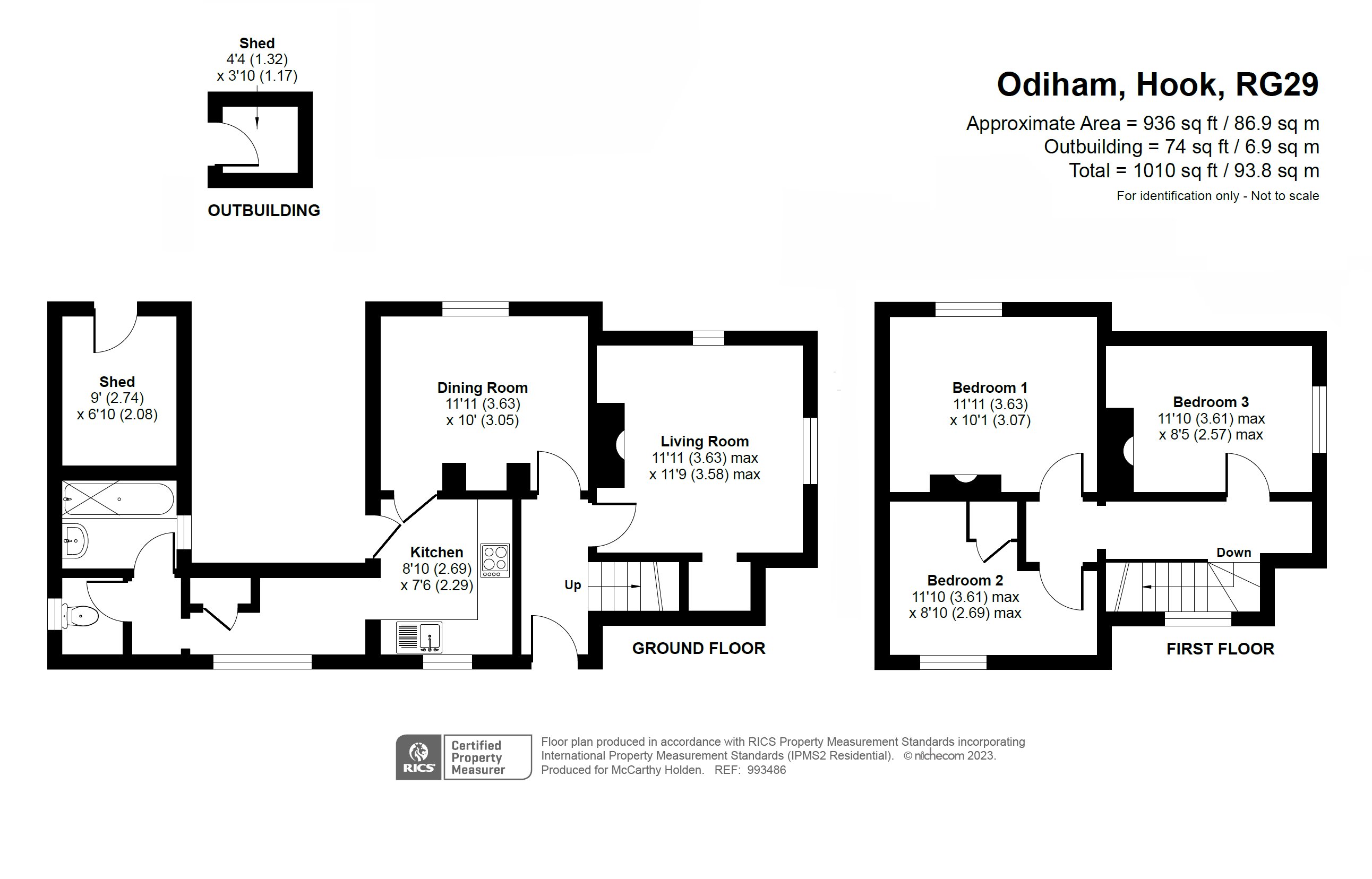 Chapel Cottage,, King Street, Hook floorplan