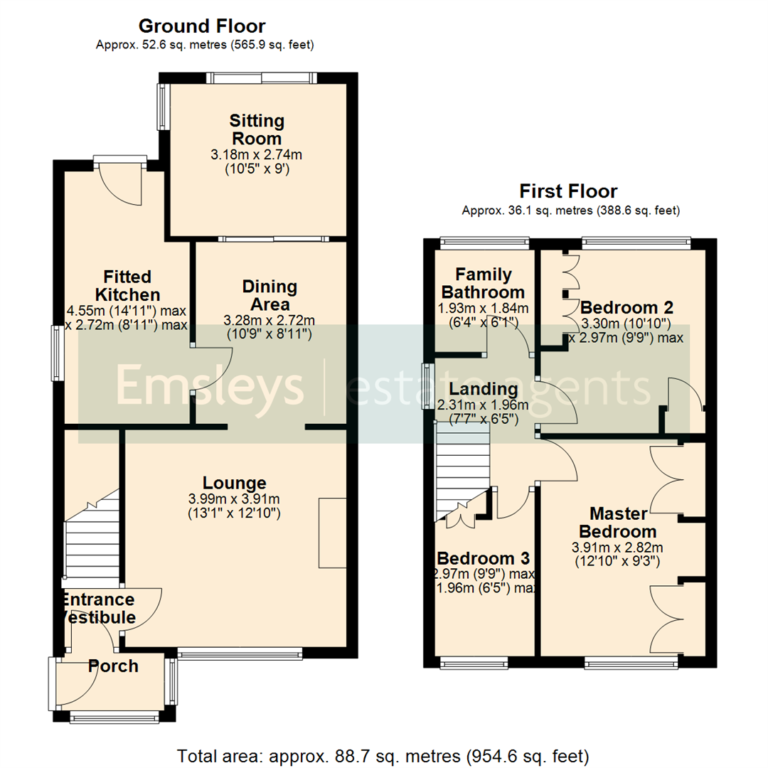 7, Hollybank, Leeds floorplan