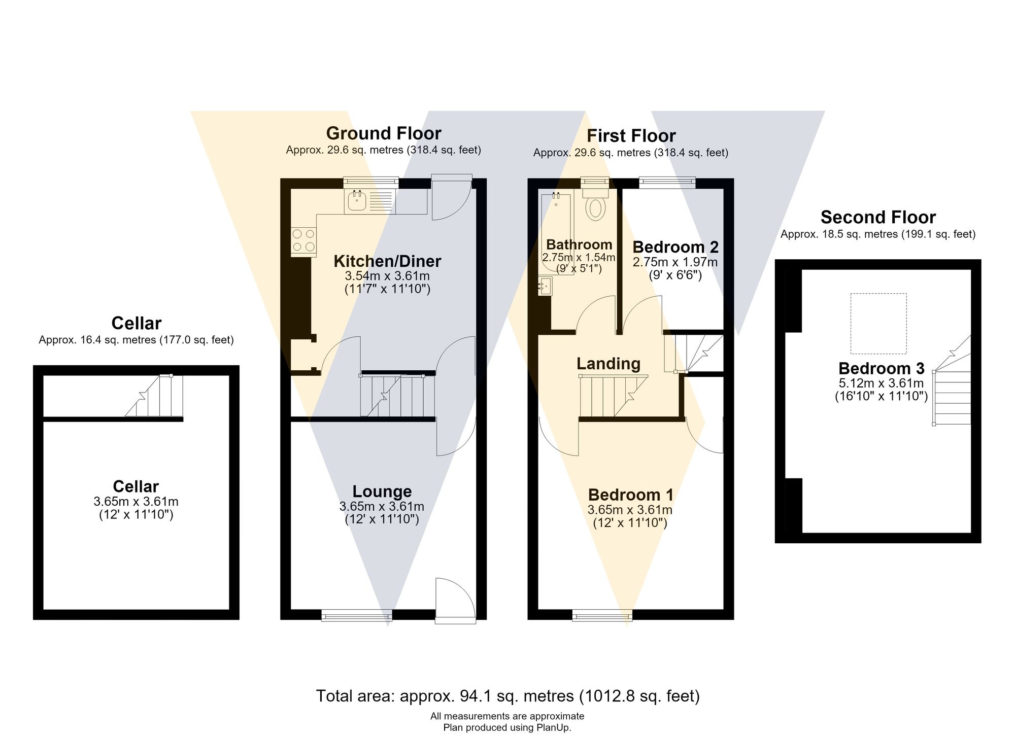 25 Elgin Street, Sheffield floorplan