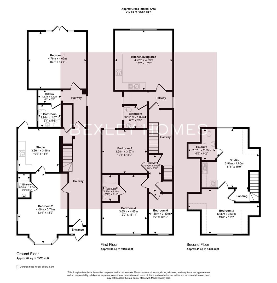2, Pelham Road, Gravesend floorplan