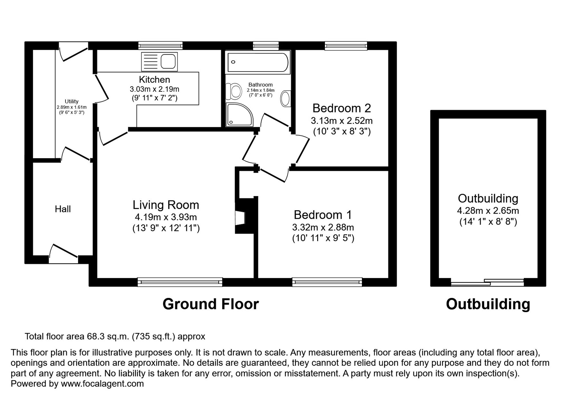 49 Bridge End Grove, Grantham floorplan