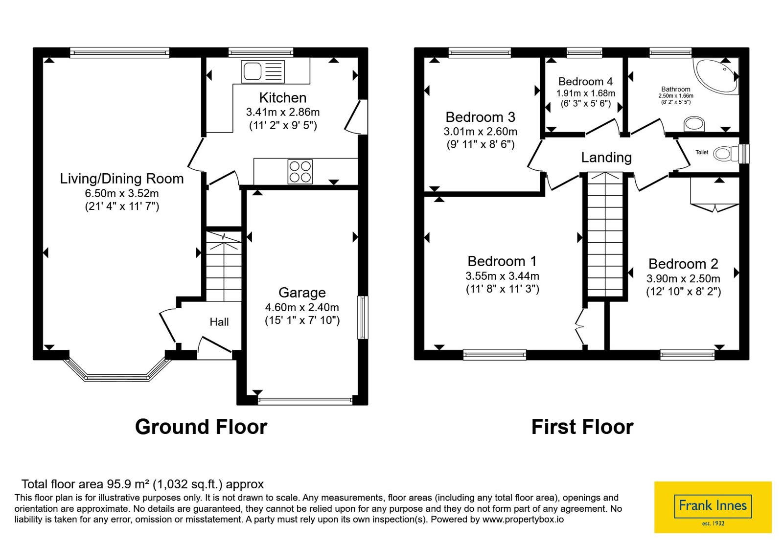 44, Westway, Nottingham floorplan