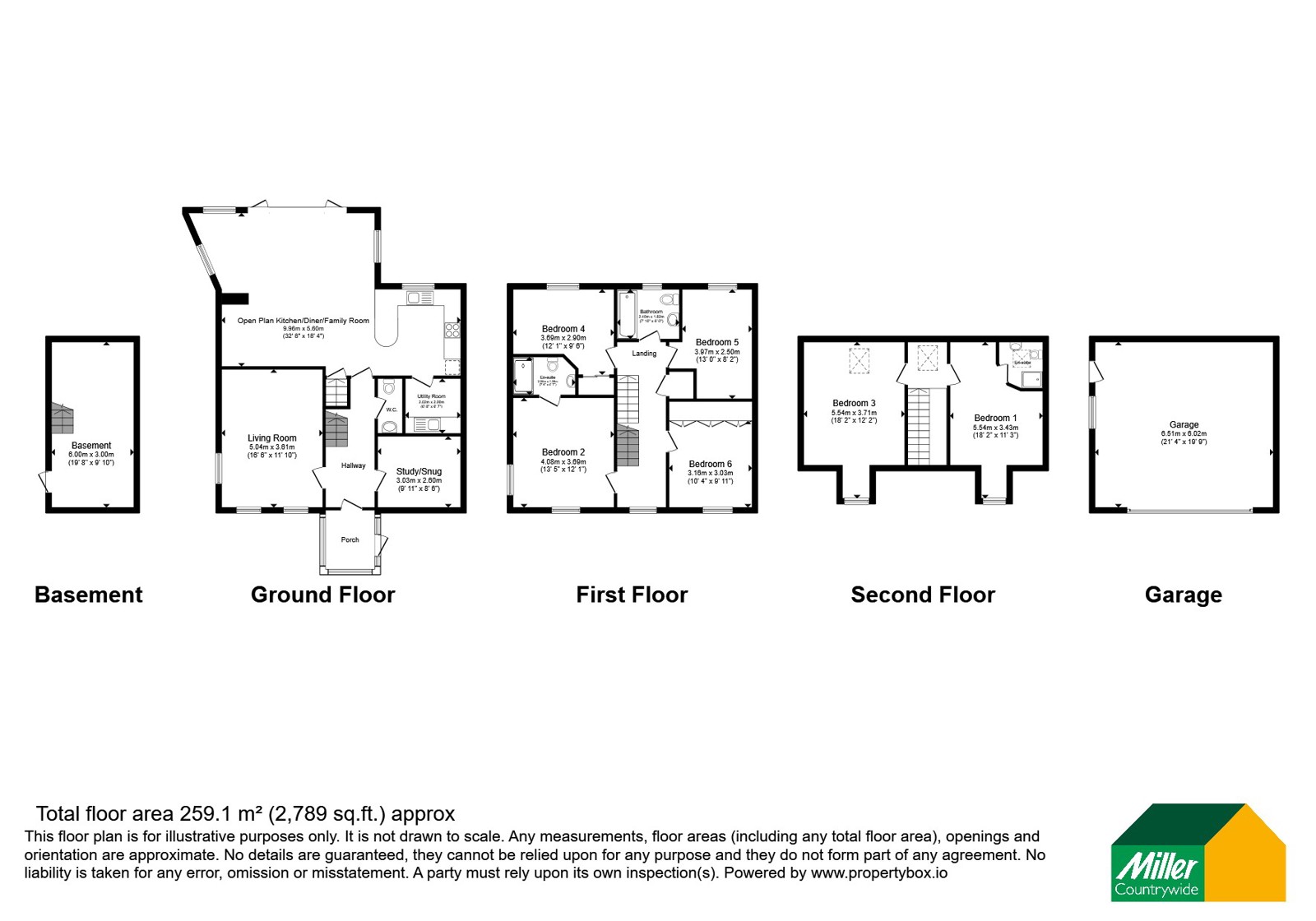 8, Hendrawna Meadows, Cornwall floorplan