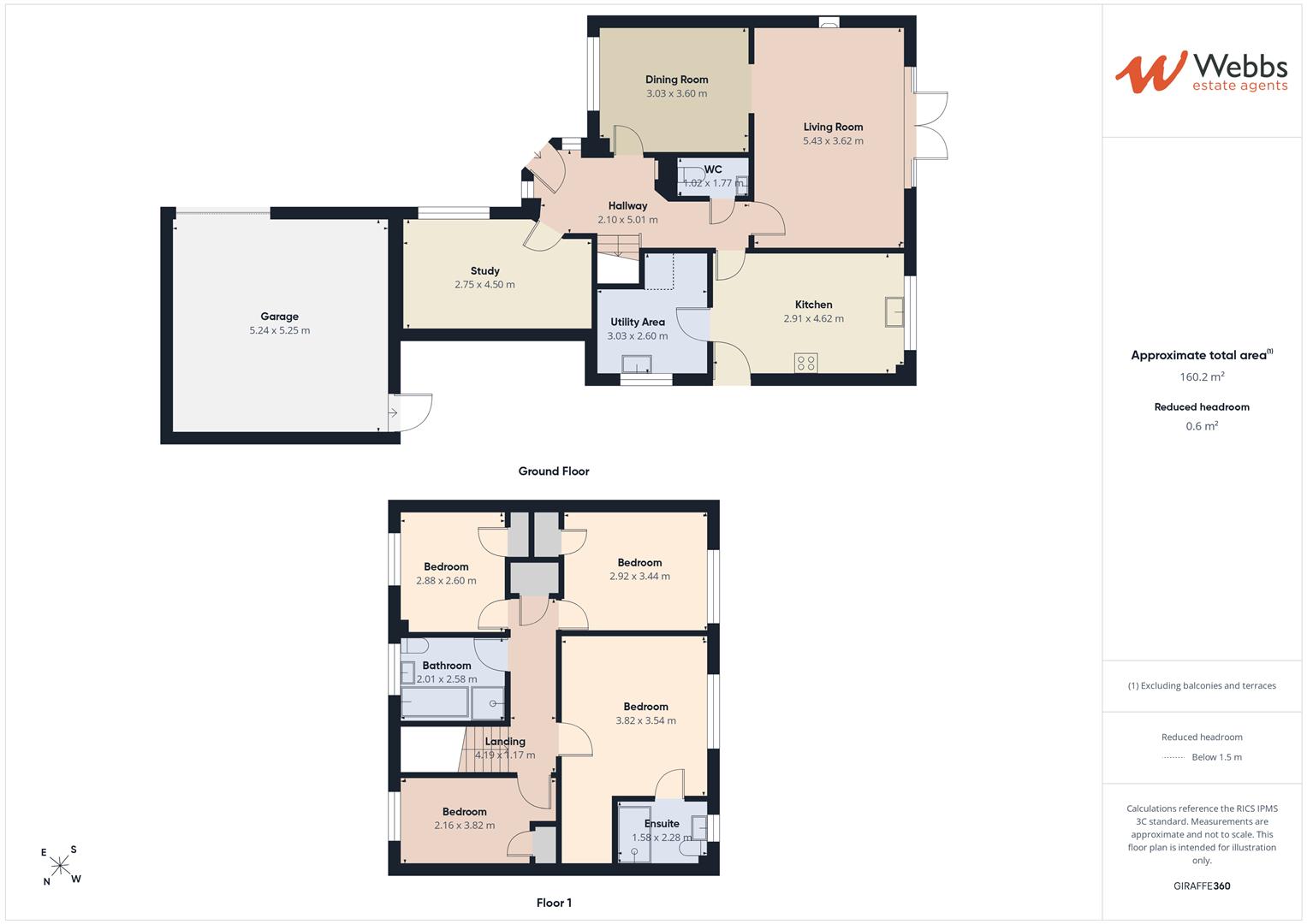 32, Thorn Close, Rugeley floorplan