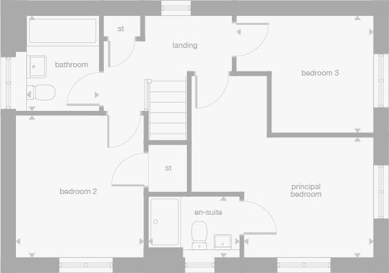 59, Wellesley, Pennefathers Road, Aldershot floorplan