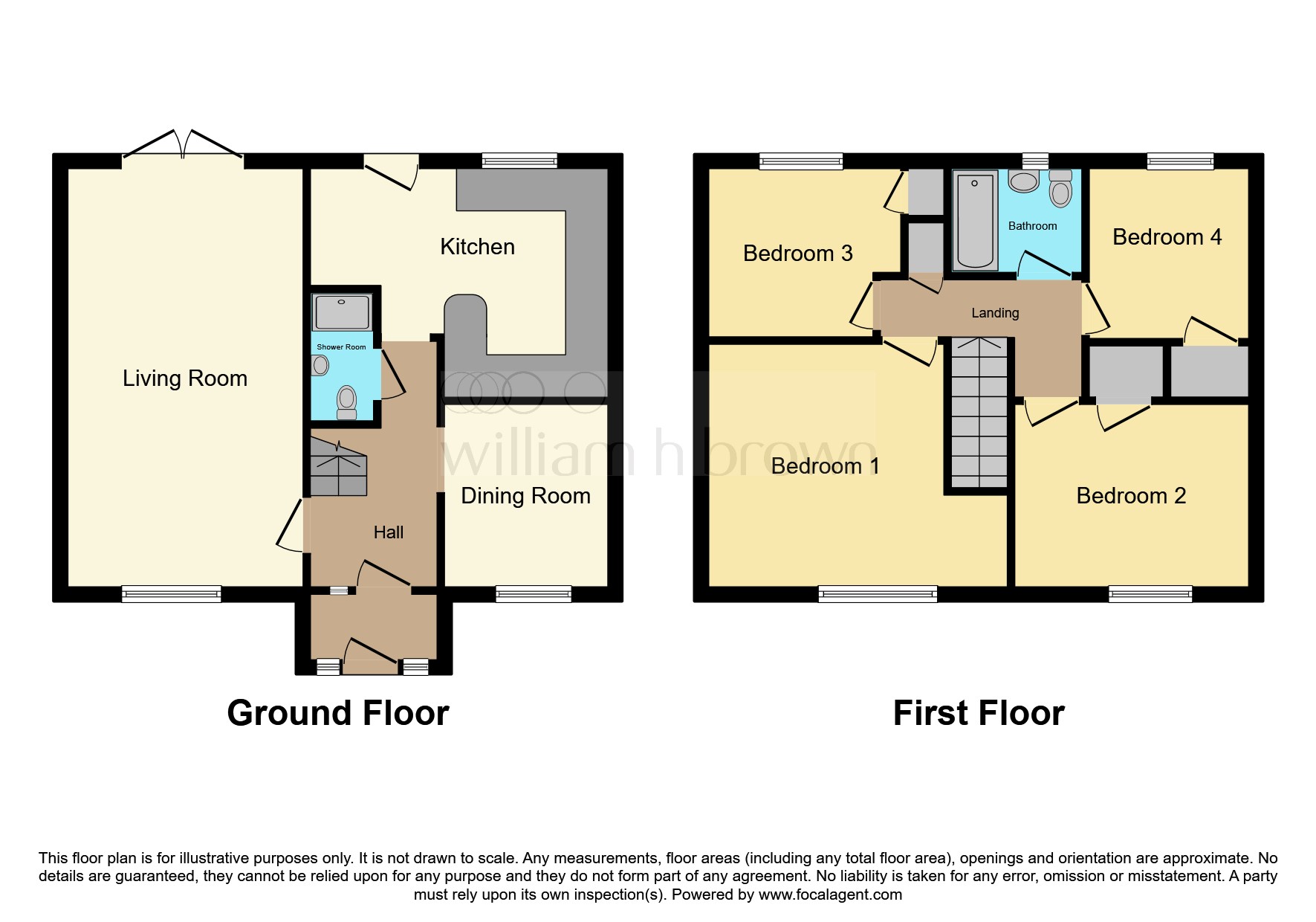 3, Border Cot Lane, Woodbridge floorplan