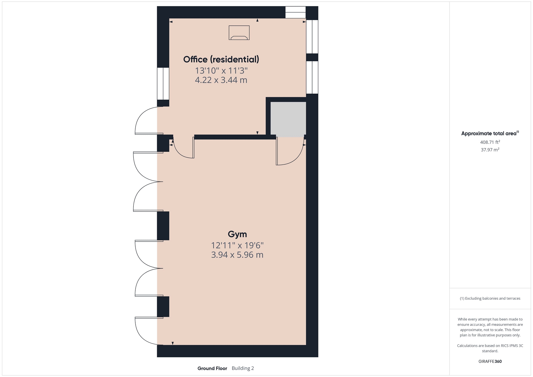 7, Brooklyn Close, Cardiff floorplan