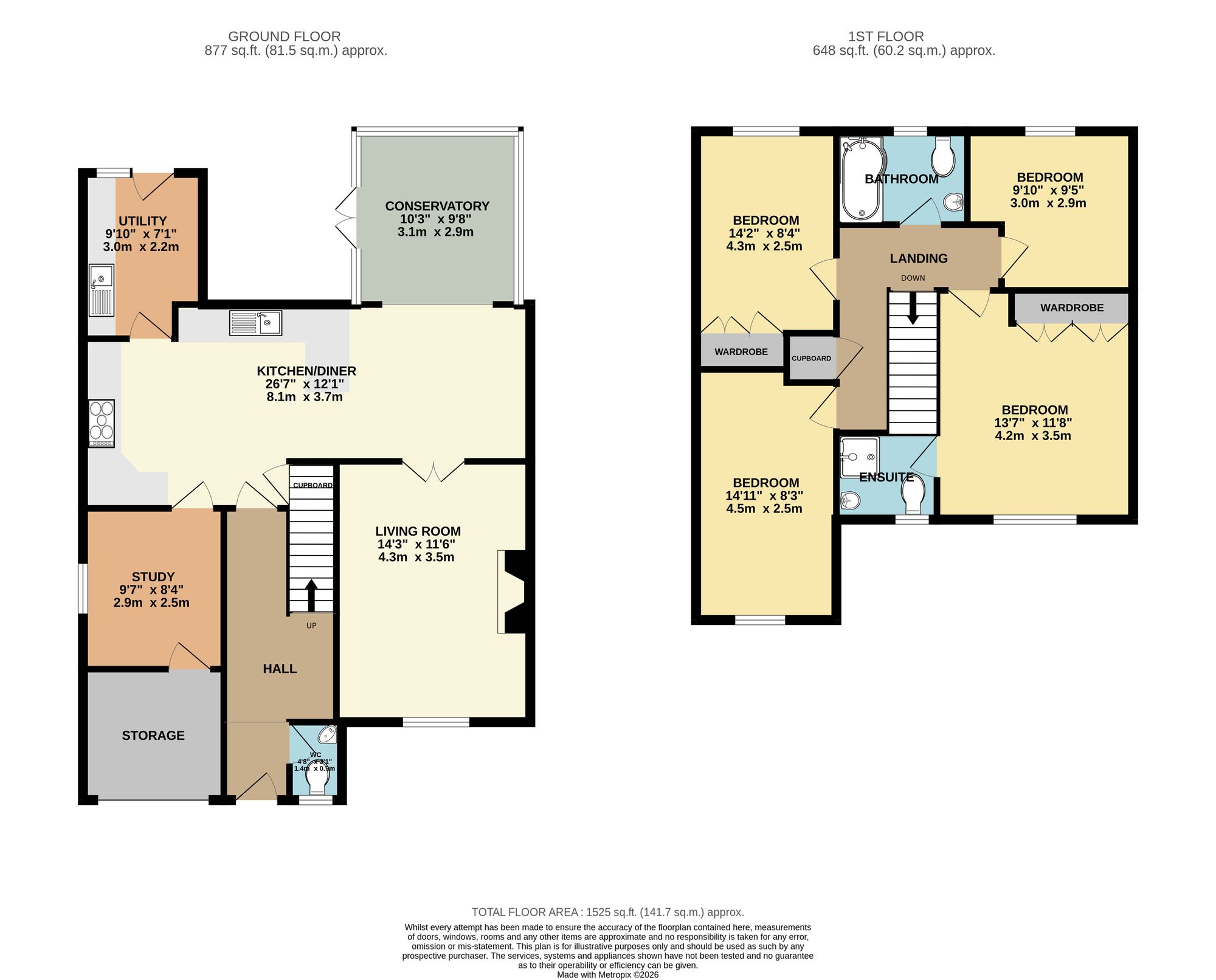 15 Oakleigh View West Lane, Shipley floorplan