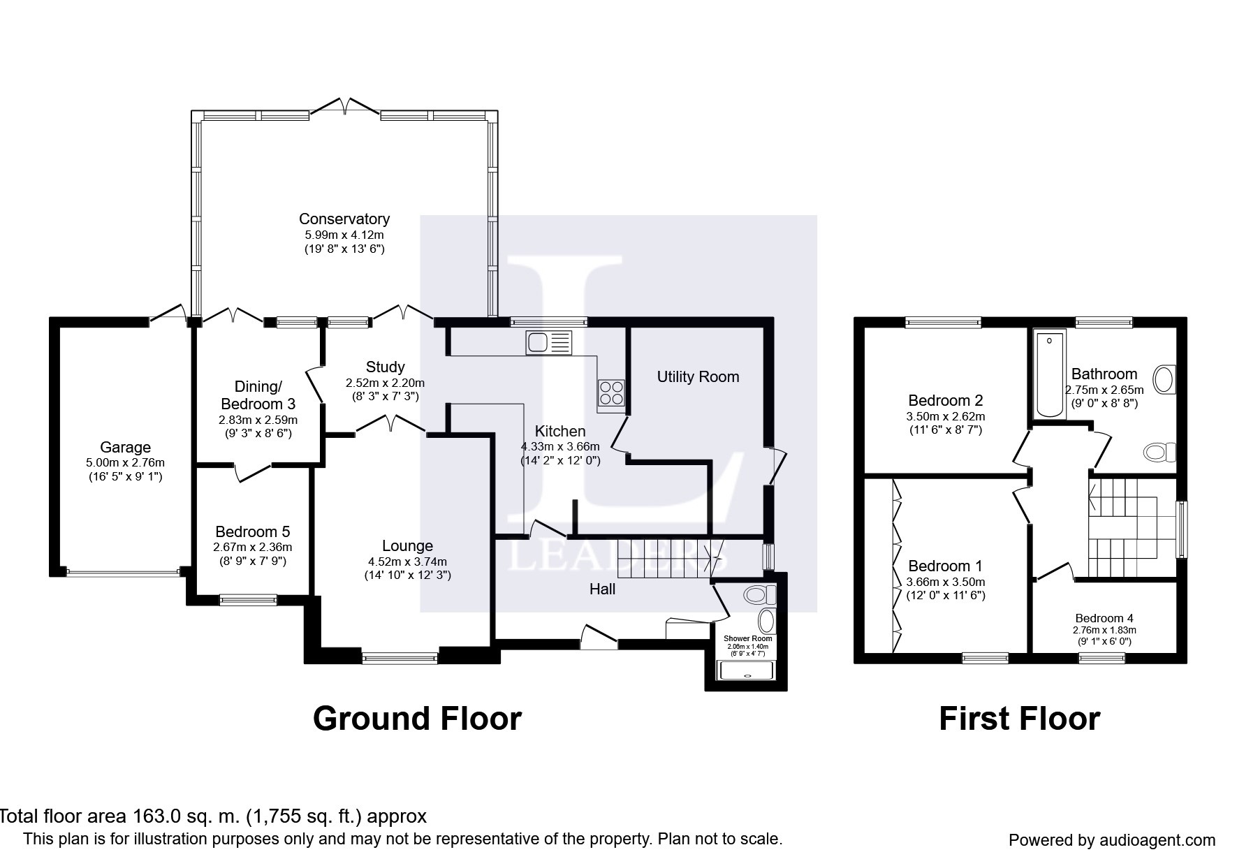 4 Bedrooms Detached house for sale in Halsford Park Road, East Grinstead, West Sussex RH19