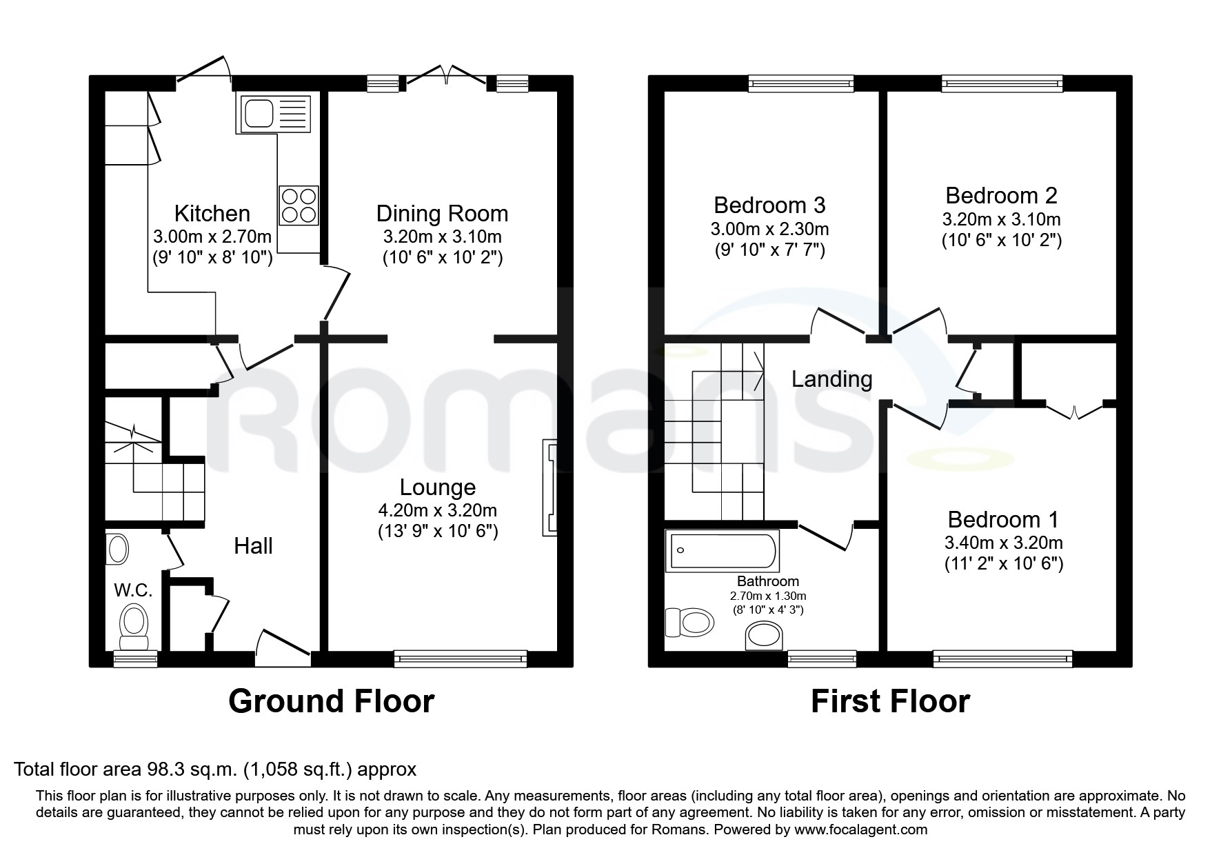2, Cornwell Road, Windsor floorplan