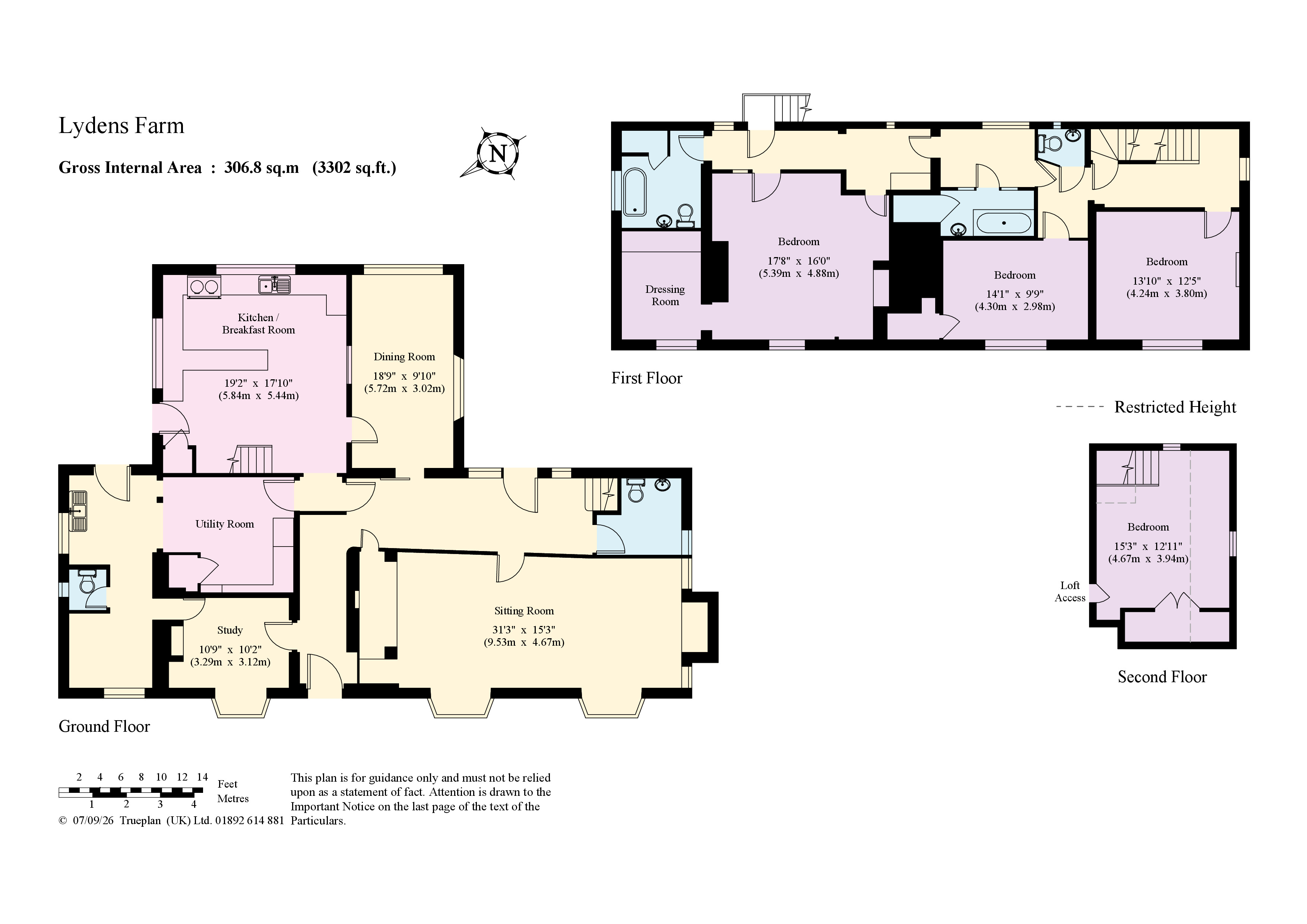 Lydens Lane, Edenbridge floorplan