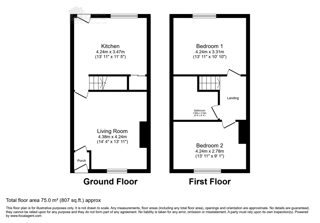 Higher Church Street, Darwen floorplan