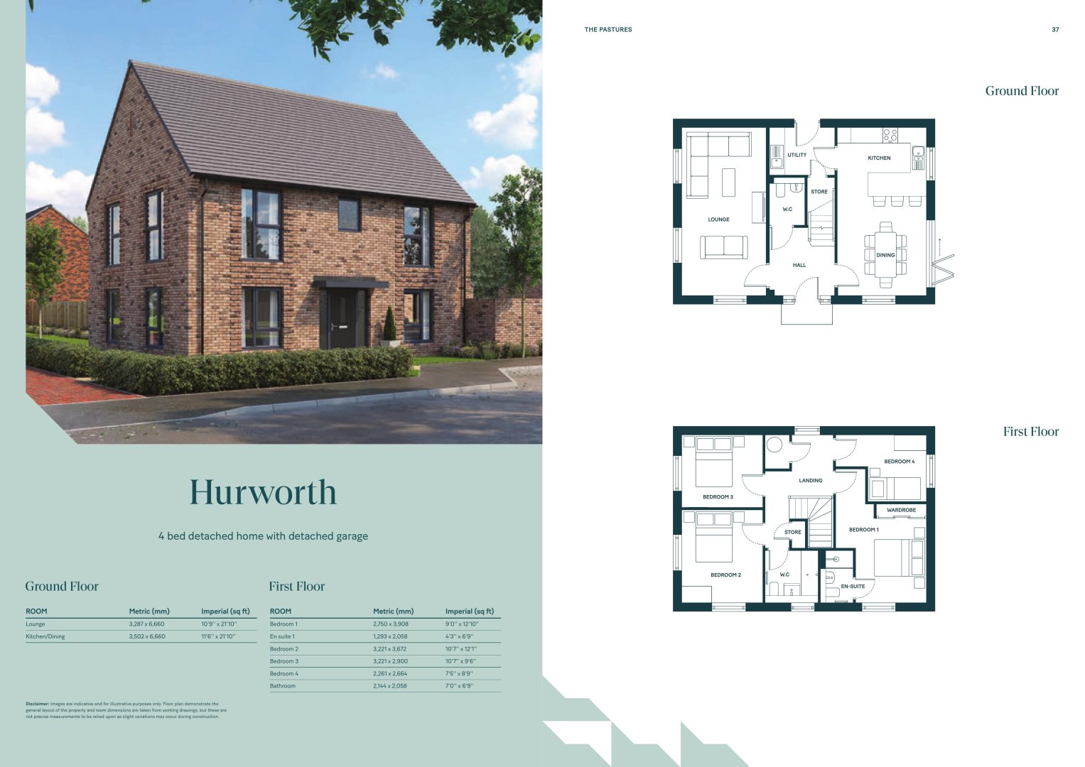 Plot 58, Hurworth The Pastures, Gateforth Lane, North Yorkshire floorplan