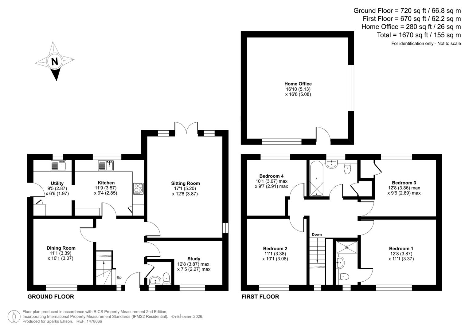 9, Chestnut Close, Chandler's Ford floorplan