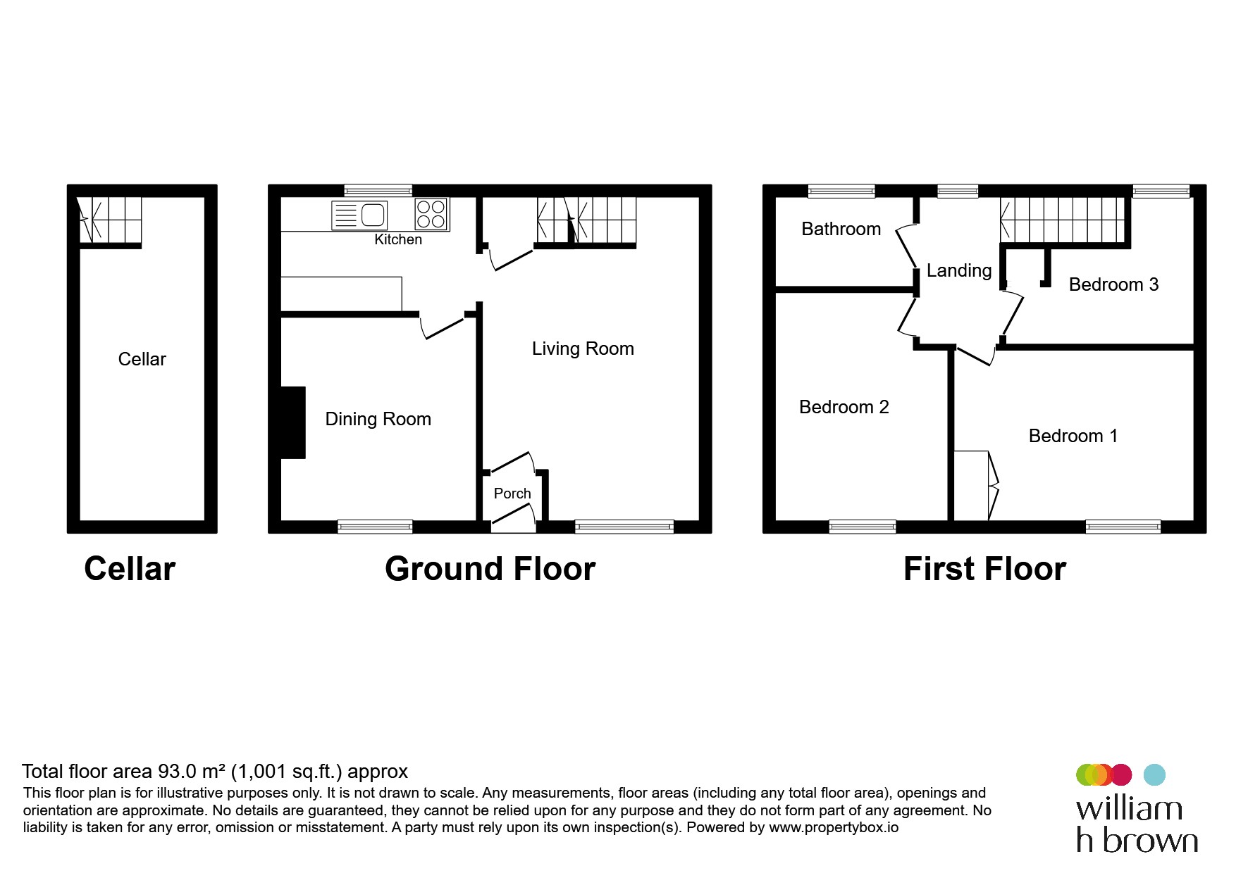 28, Golcar Brow Road, Holmfirth floorplan