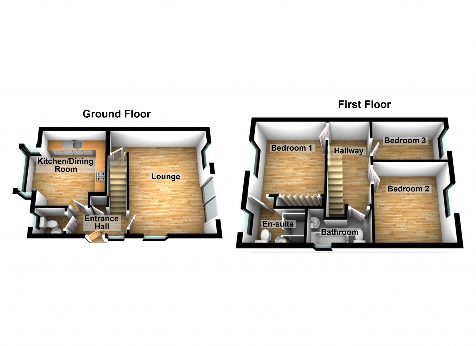 8 Shaftsbury Green, Harley Warren, Worcester floorplan
