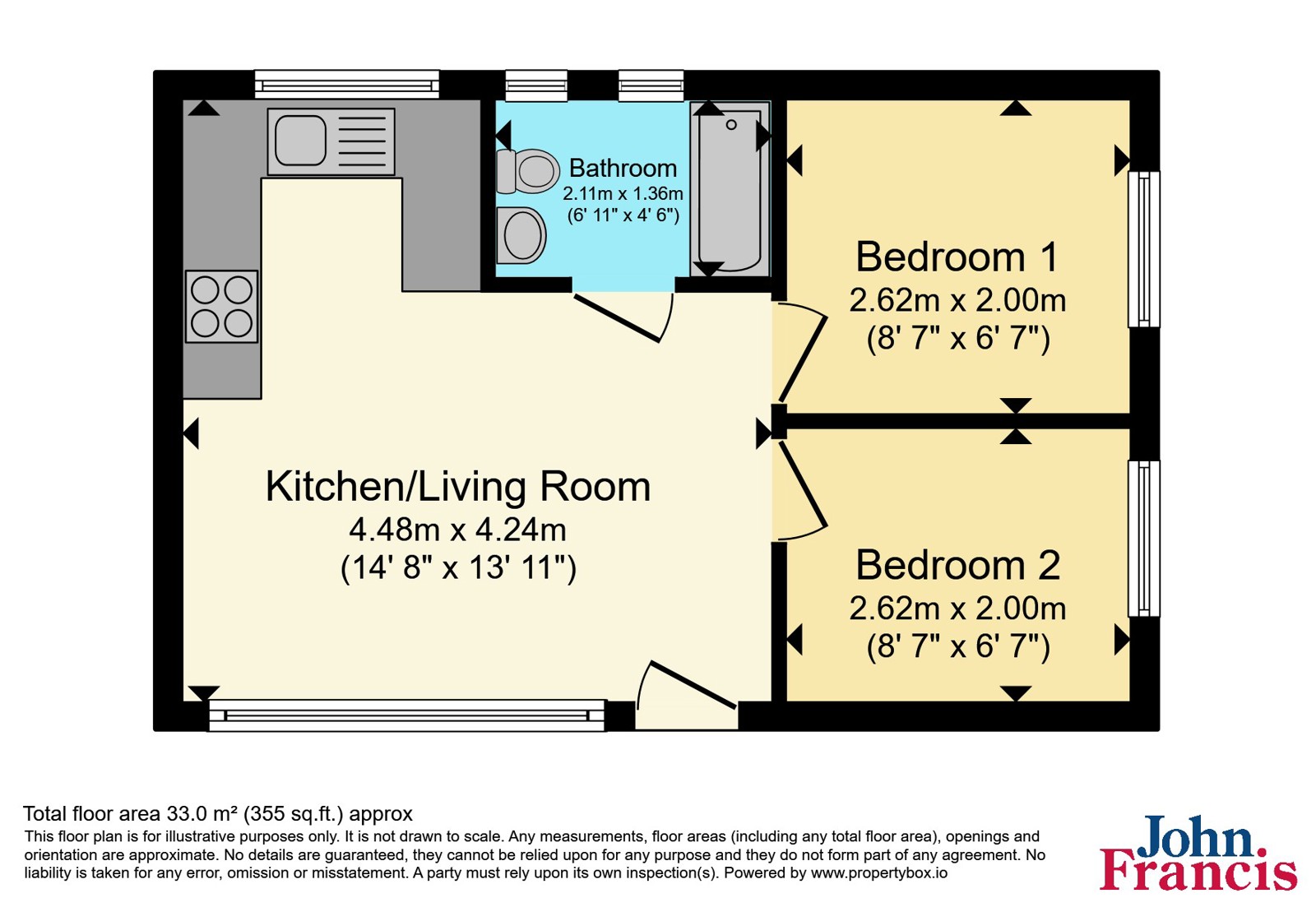 73, Summercliff Chalets, West Glamorgan floorplan