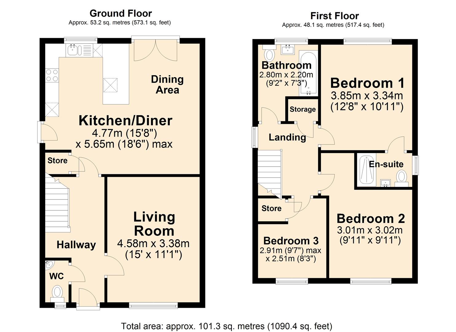 3 bed detached house for sale in Hallgate Lane, Pilsley, Chesterfield