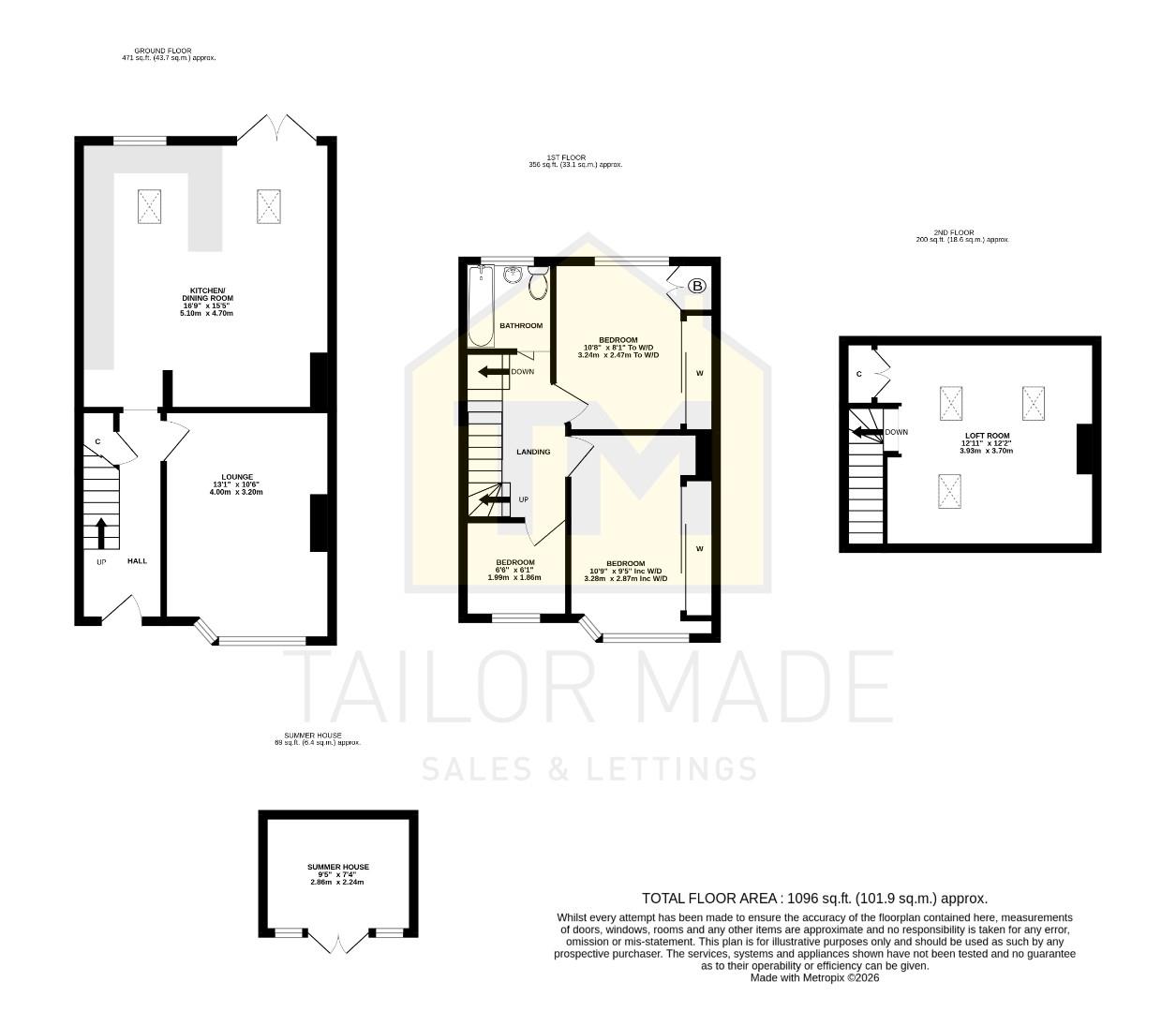 55, Wyken Croft, Coventry floorplan