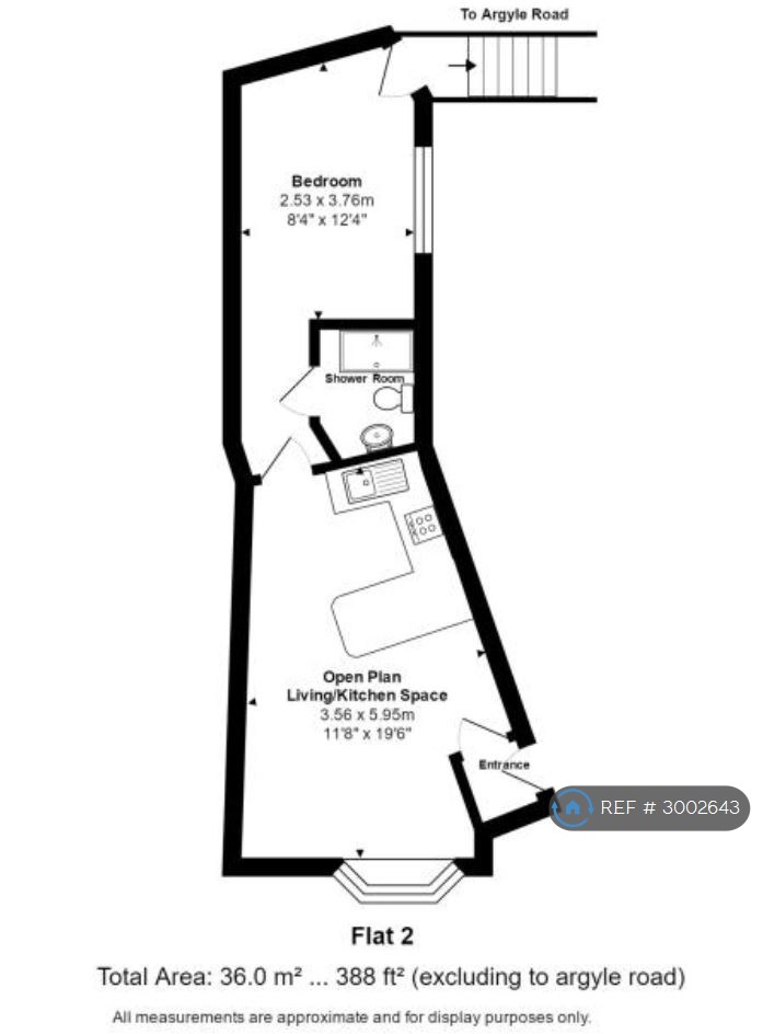 Flat, New England Road, Brighton floorplan