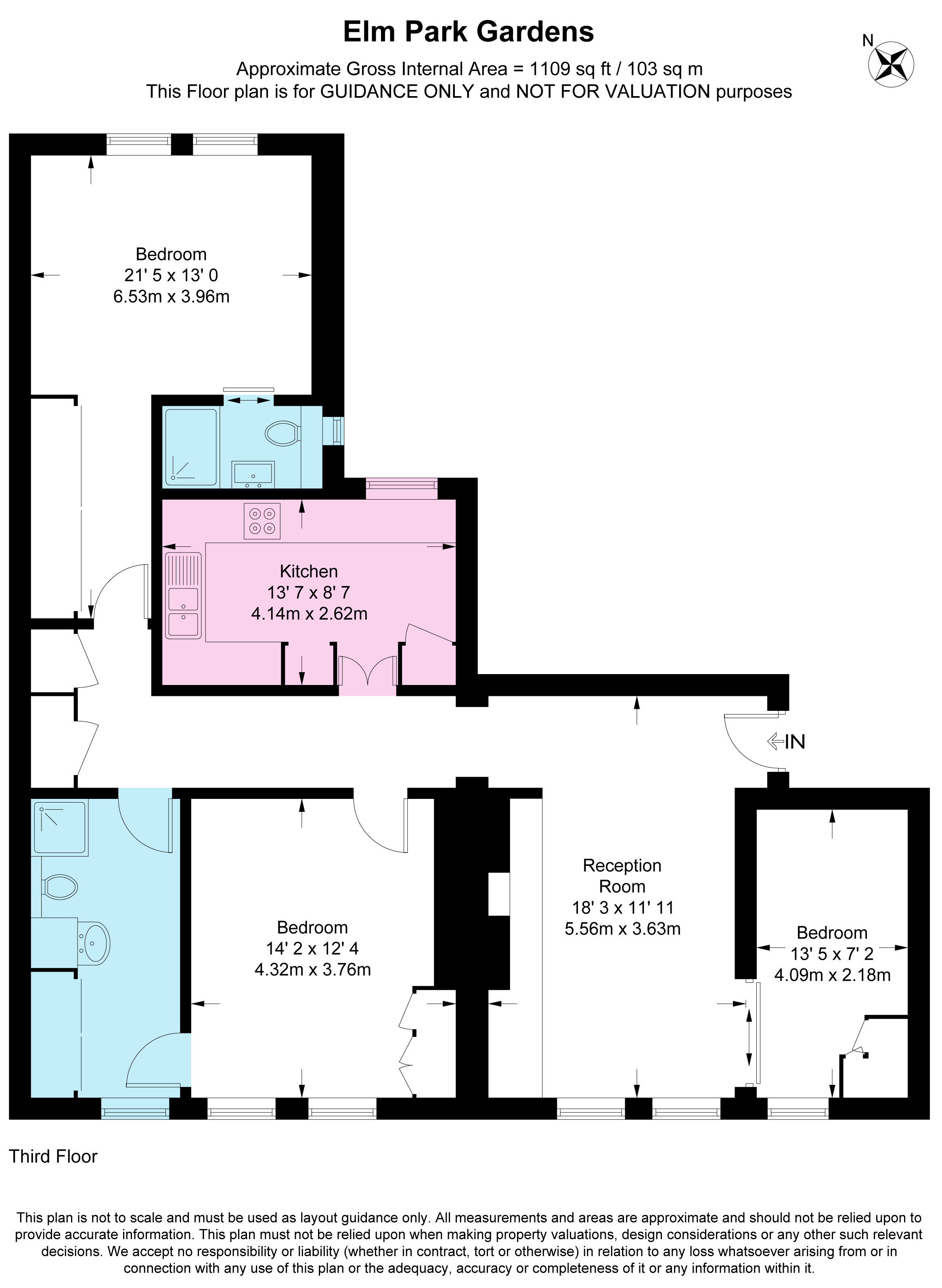 Elm Park Gardens, London floorplan