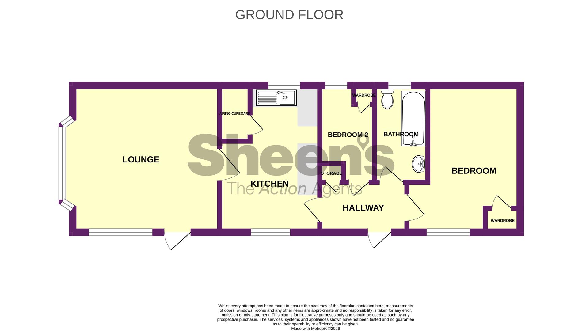 129 Meadowview Park, St. Osyth Road, Little Clacton floorplan