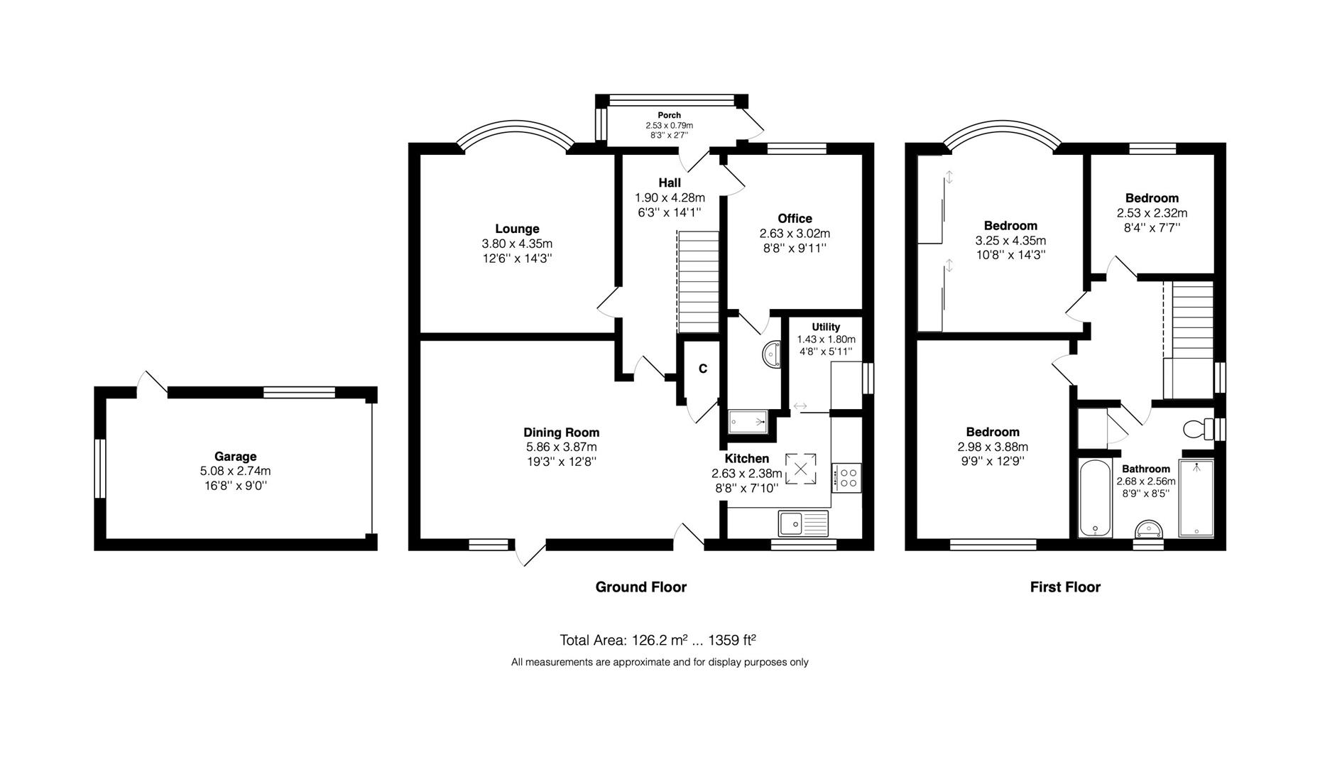 91, Gledhow Park Avenue, Leeds floorplan