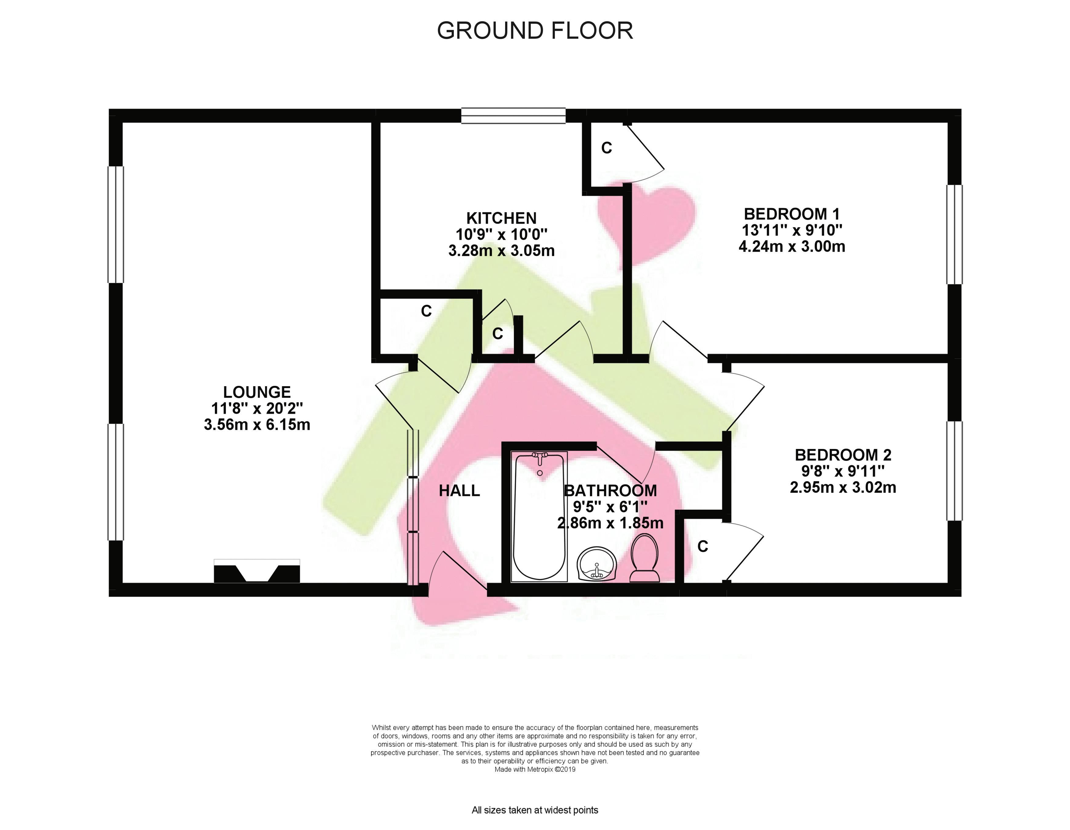 2 Bedrooms Flat for sale in Olive Road, Kilmarnock KA1