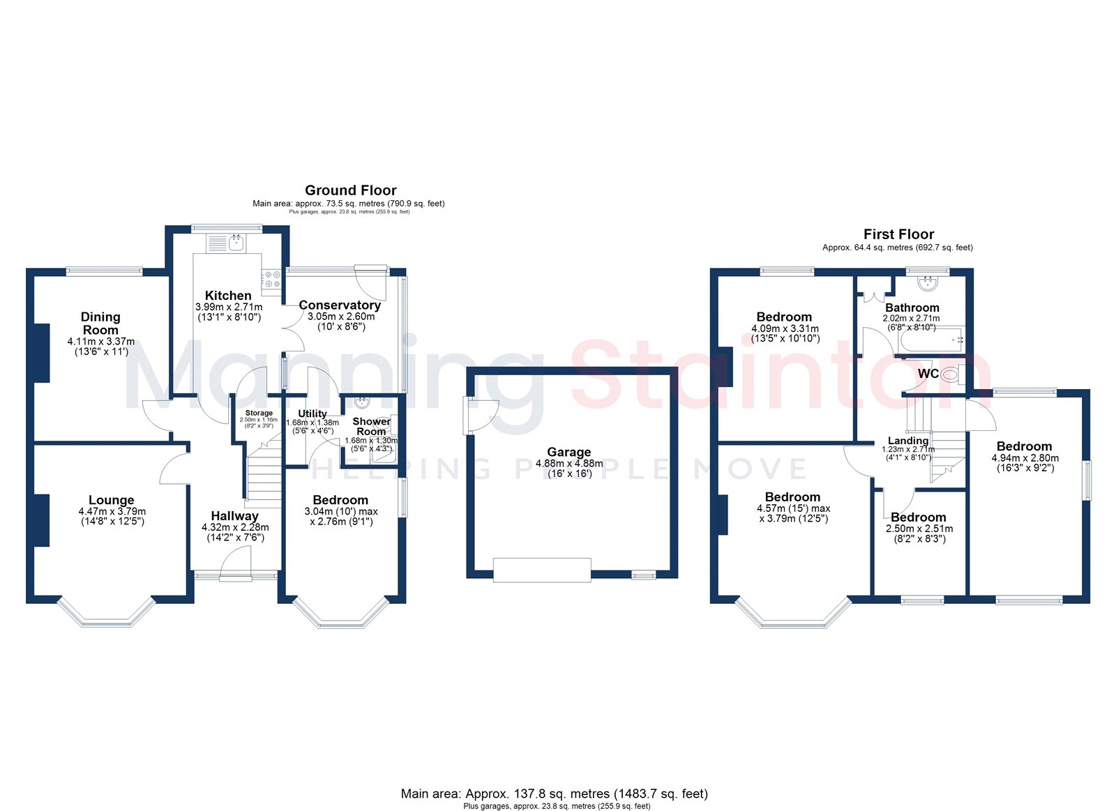 508, Stonegate Road, West Yorkshire floorplan
