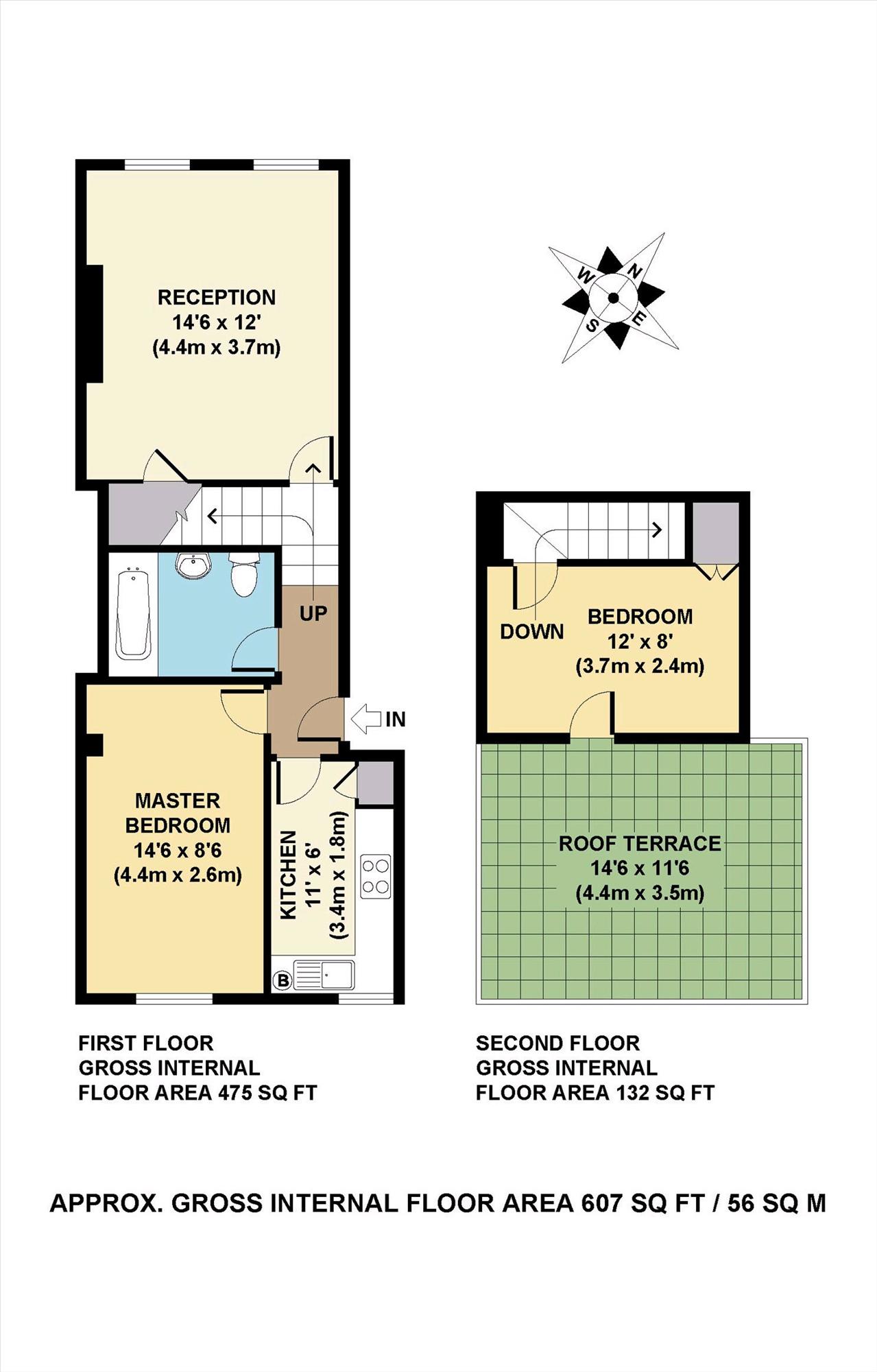 Flat 5, 26, Ickburgh Road, London floorplan