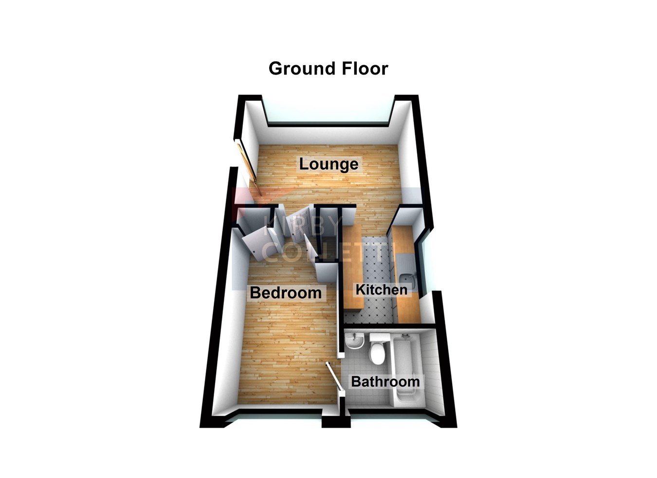 1 Bedrooms Flat for sale in Berners Way, Broxbourne EN10