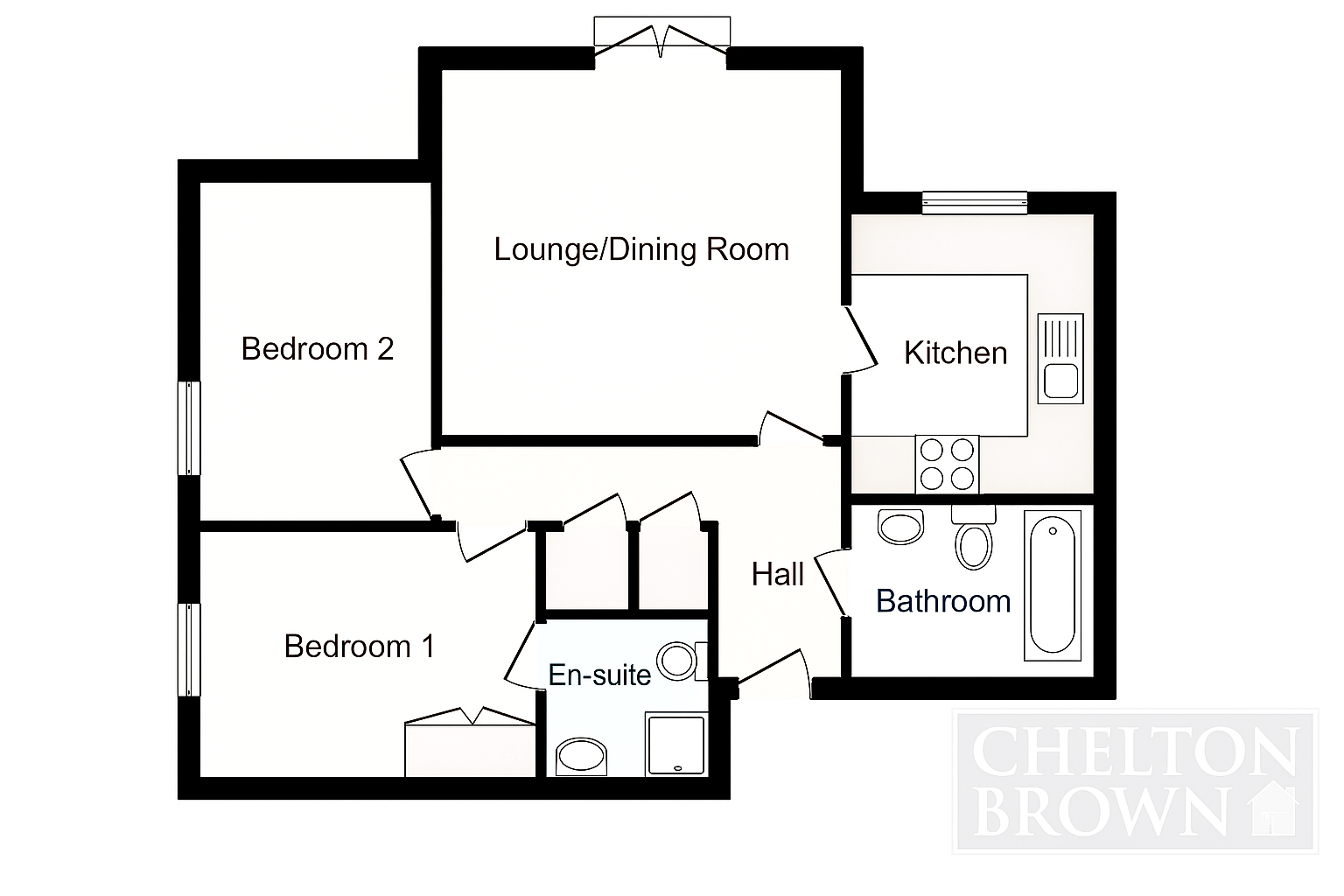 Flat 10, 299, Welford Road, Northampton floorplan