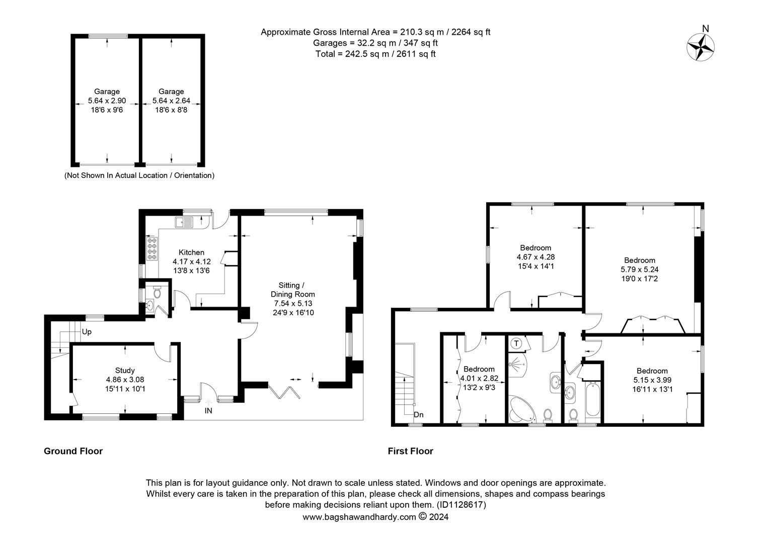 Little Orchard,, Reigate Road, Leatherhead floorplan