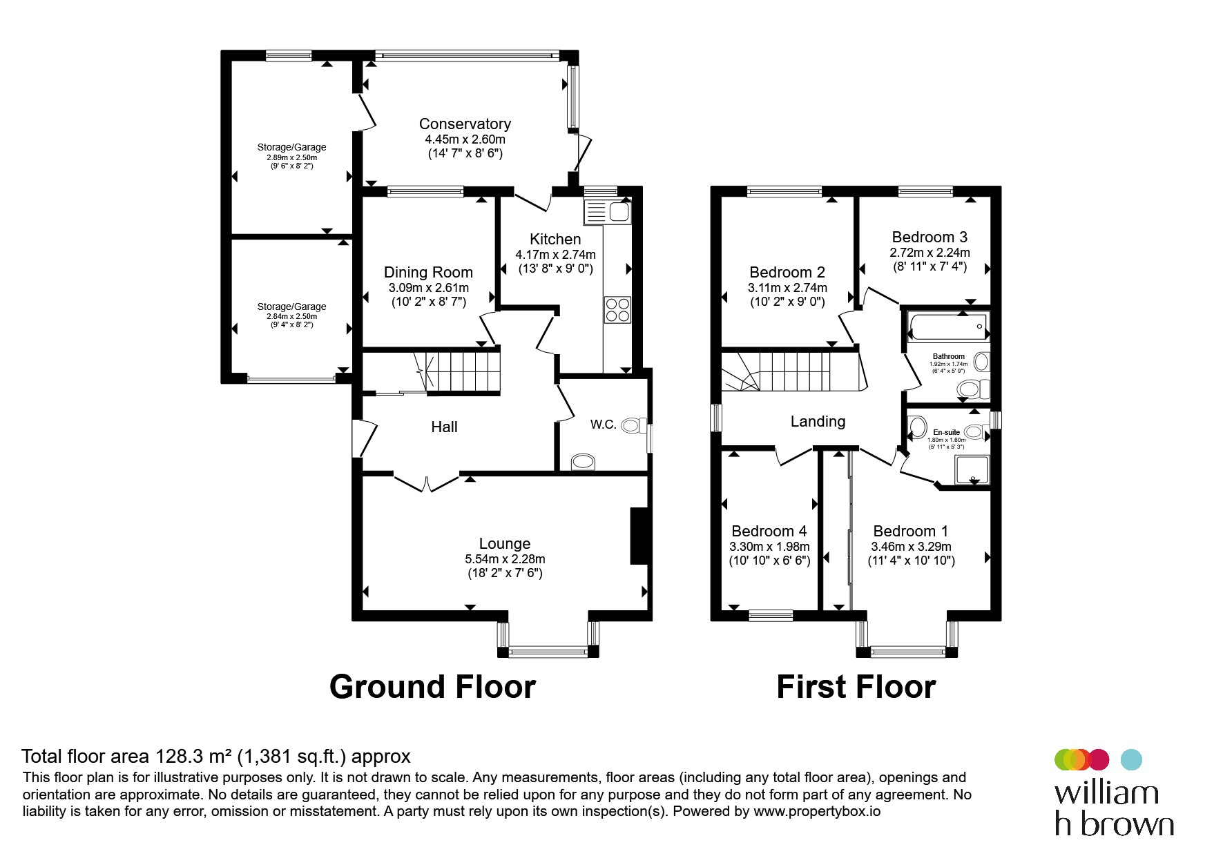 15, Betony Close, Sheffield floorplan