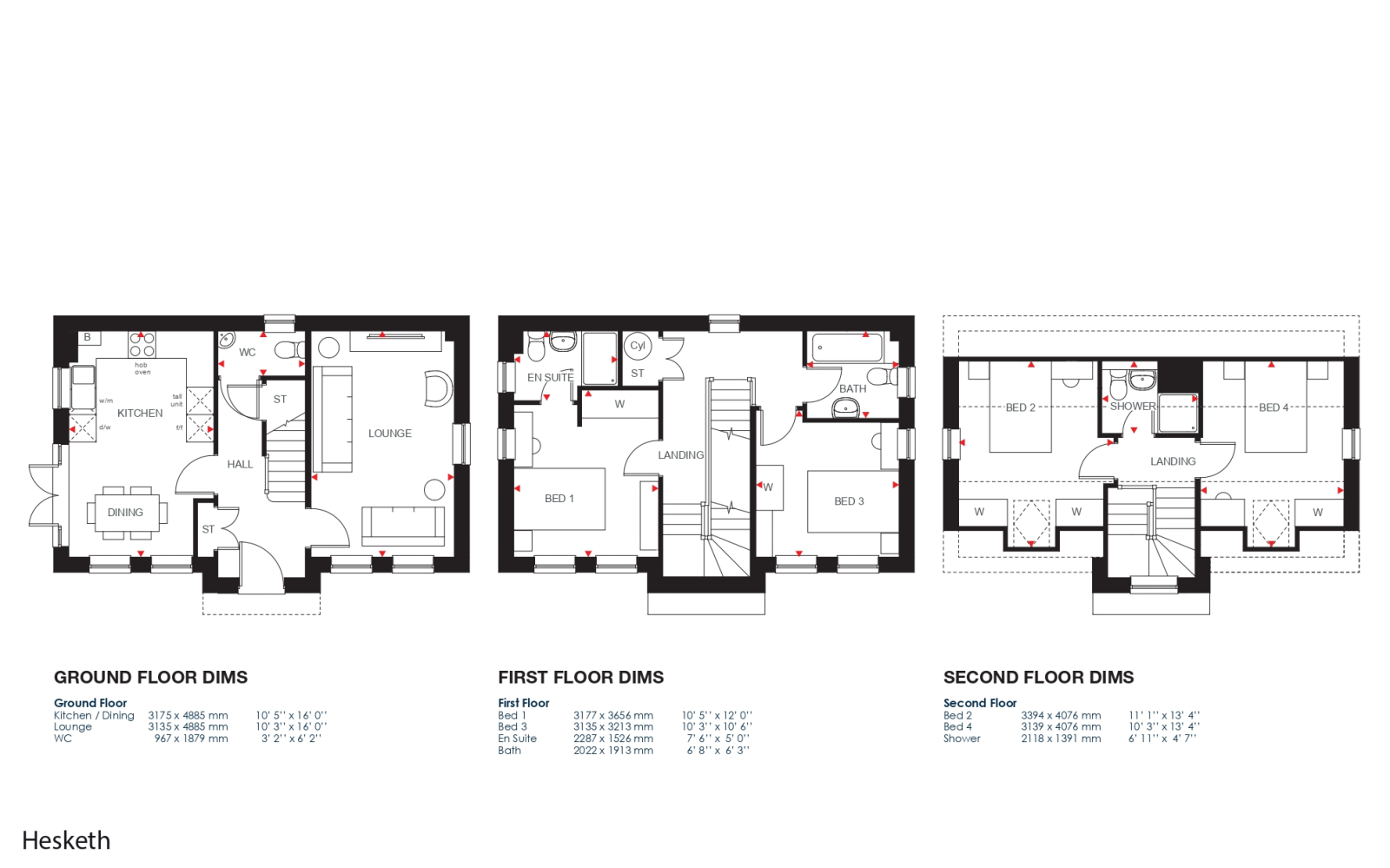 6 Crane Avenue, Abbey Fields, Abingdon floorplan