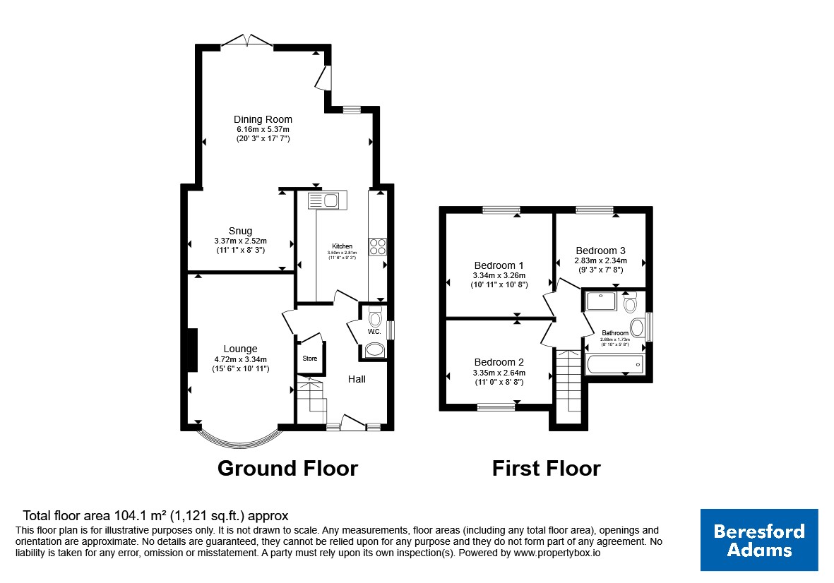 74, Top Llan Road, Colwyn Bay floorplan