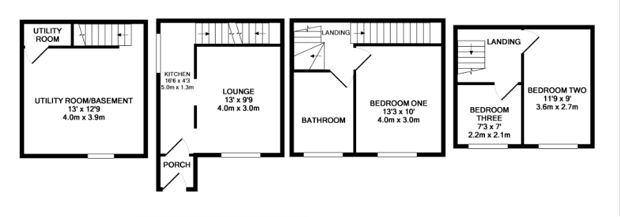 3 Bedrooms Terraced house for sale in Carlton Street, Otley LS21