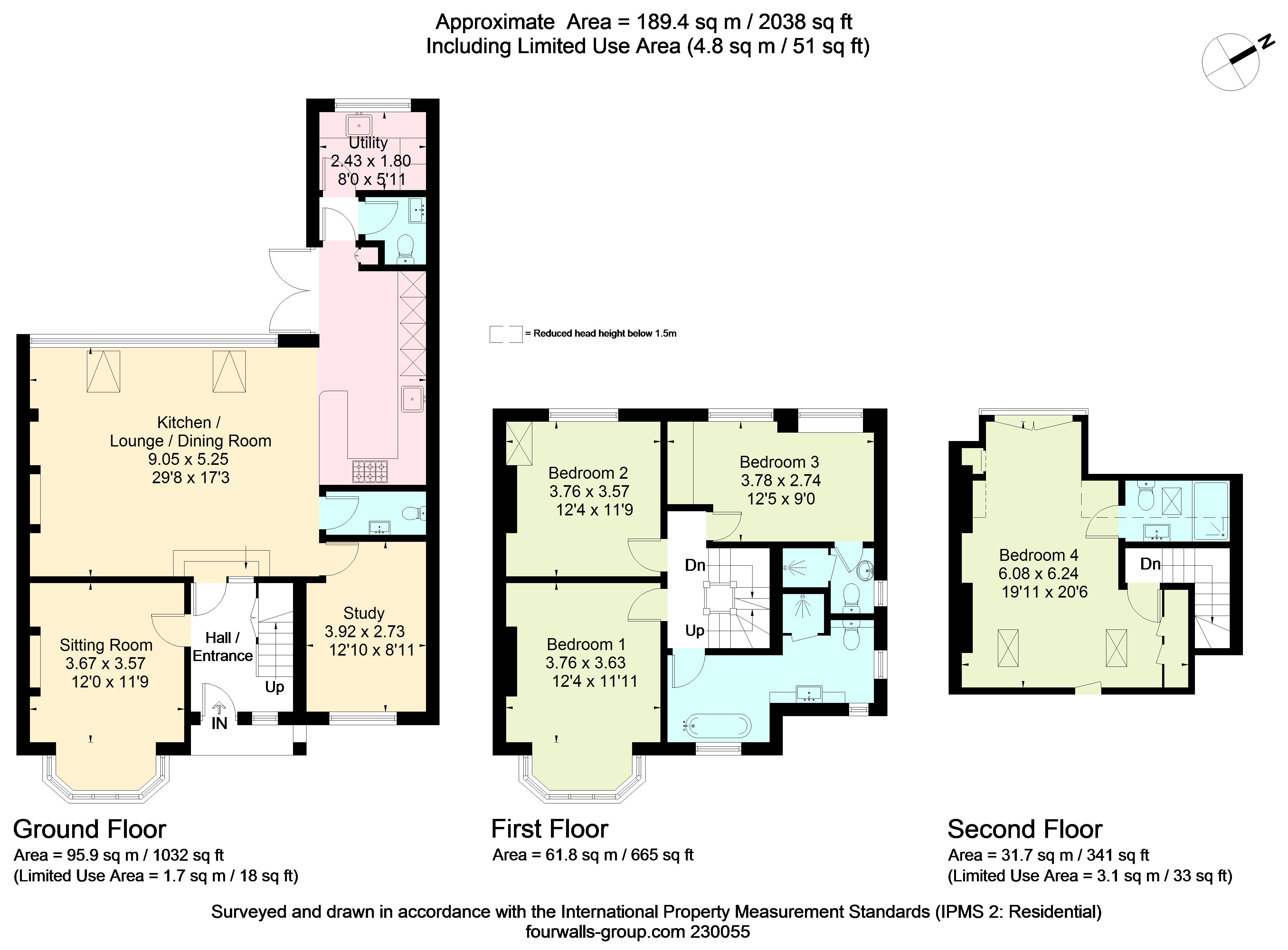 4 Bedrooms Detached house to rent in Monument Road, Weybridge KT13