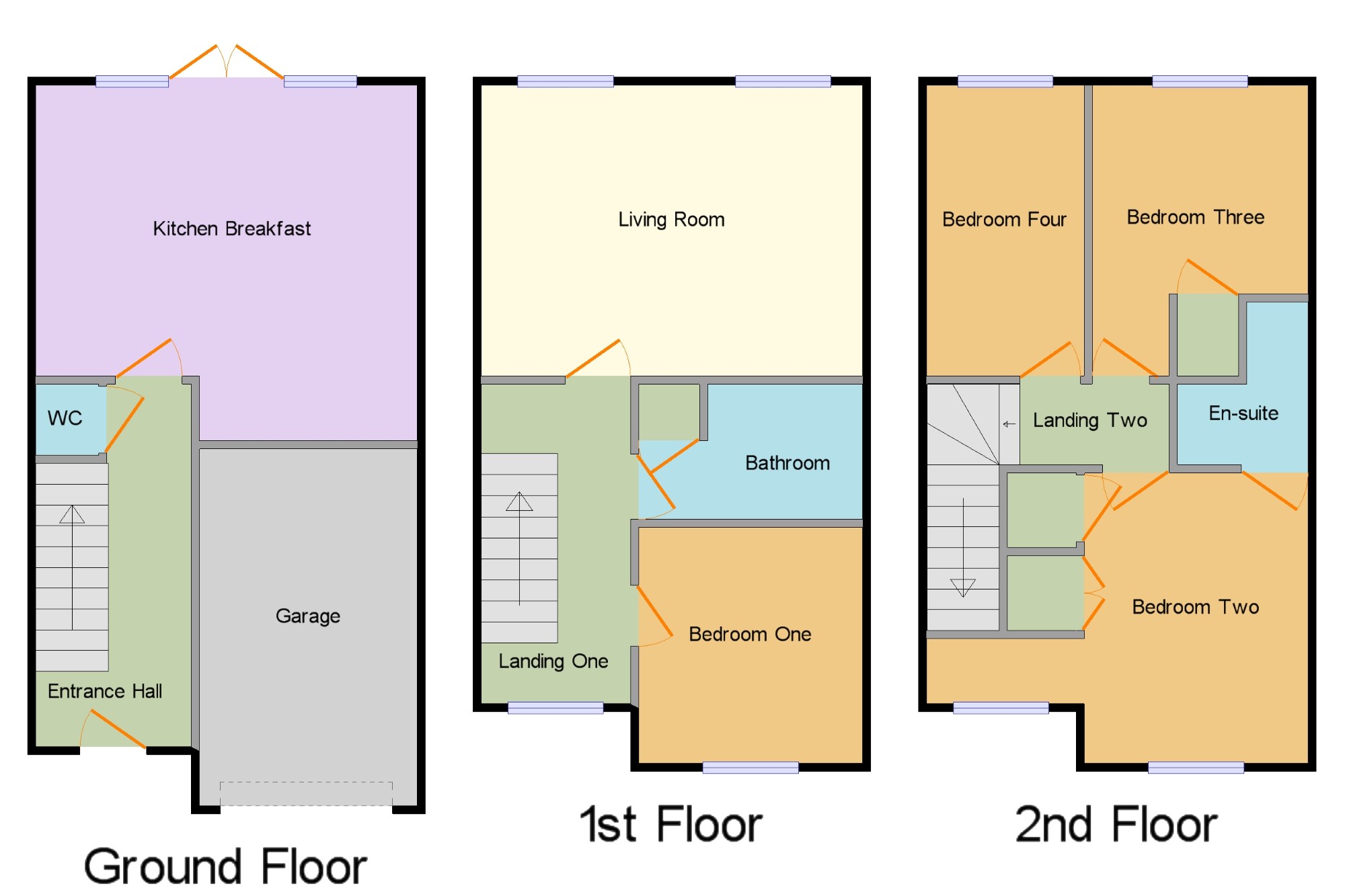 4 Bedrooms End terrace house for sale in Tennison Way, Maidstone, Kent ME15