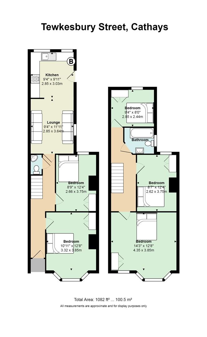 5 Bedrooms  to rent in Tewkesbury Street, Roath, Cardiff CF24