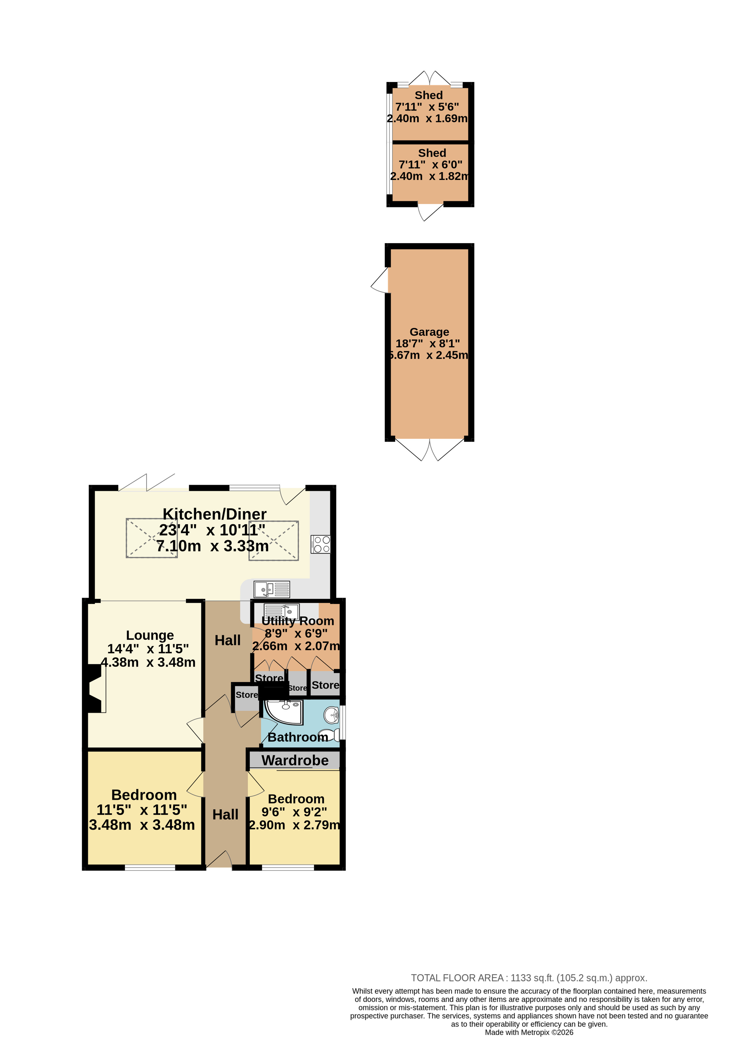 51, Courtenay Road, Faversham floorplan