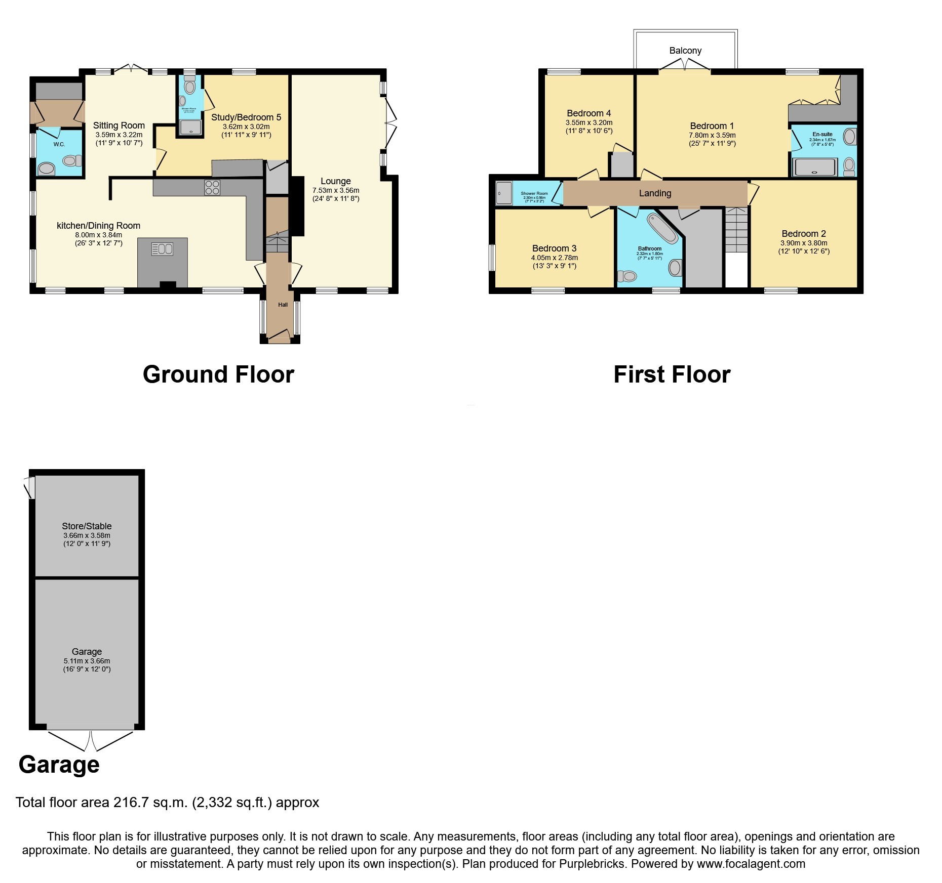 82, Lower Bagthorpe, Nottingham floorplan